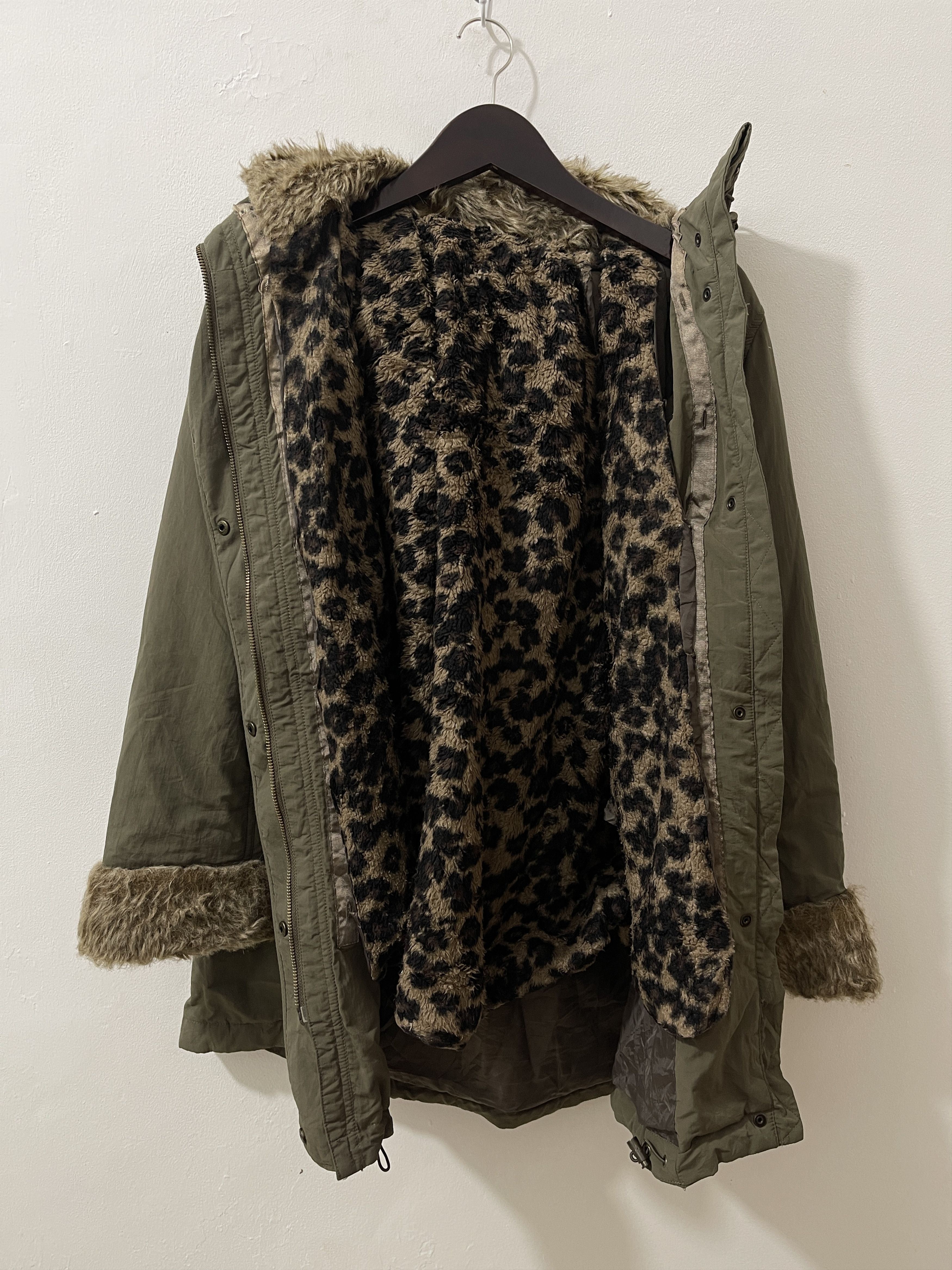 Japanese Brand 2000s Rule Japan Archive Leopard Military Jacket Size US XL / EU 56 / 4 - 4 Thumbnail