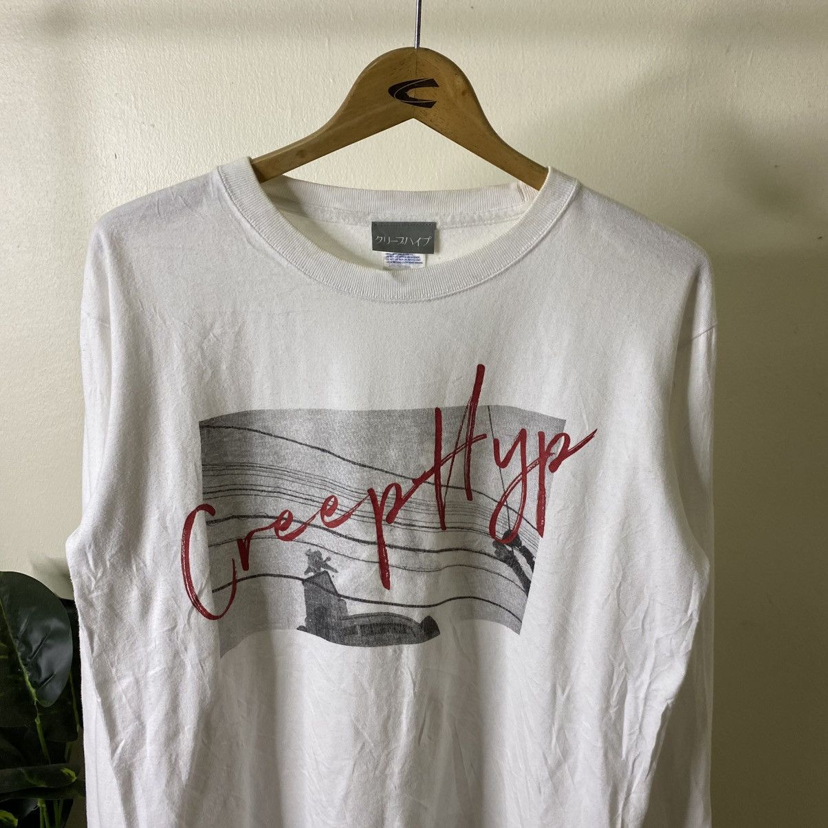 Band Tees Vintage Y2K CreepHyp Japanese Rock Band LS T Shirt Size US L / EU 52-54 / 3 - 2 Thumbnail