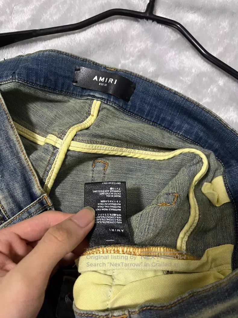 Amiri Amiri jeans Size US 30 / EU 46 - 4 Thumbnail
