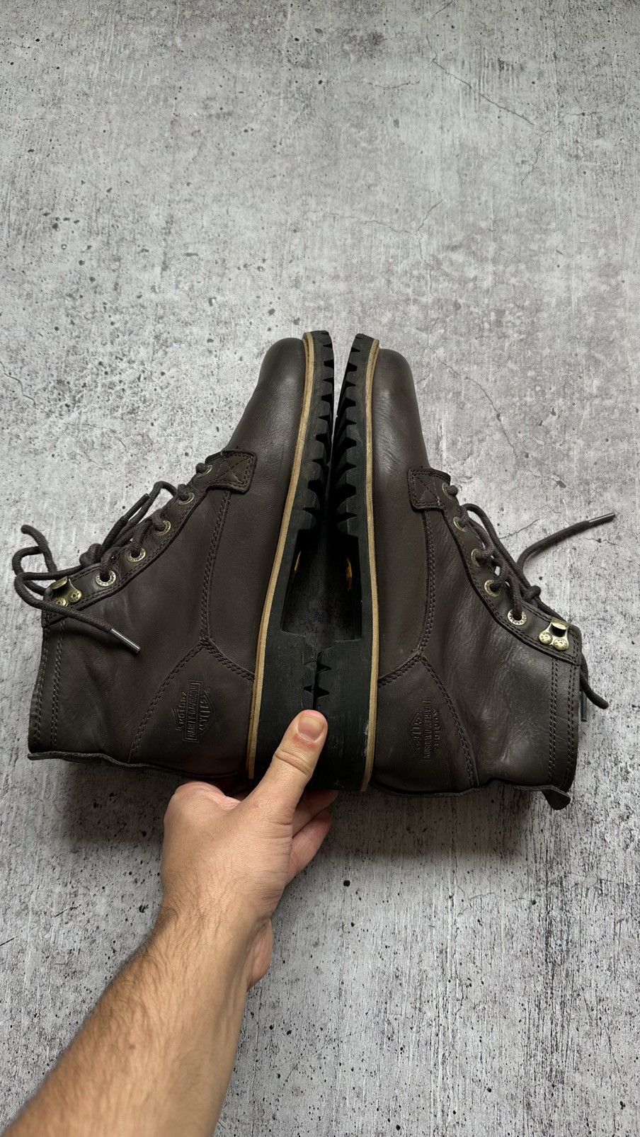 Harley Davidson Vintage Harley Davidson Gardner 5 Inch Leather Boots Size US 9 / EU 42 - 11 Thumbnail