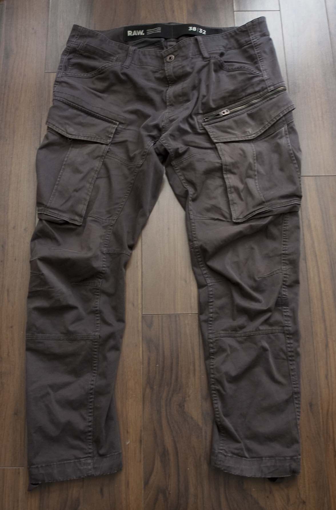 G-Star G Star Pants Cargo Rovic Zip 3D Straight Tapered Size 38x30 Size US 38 / EU 54 - 1 Thumbnail