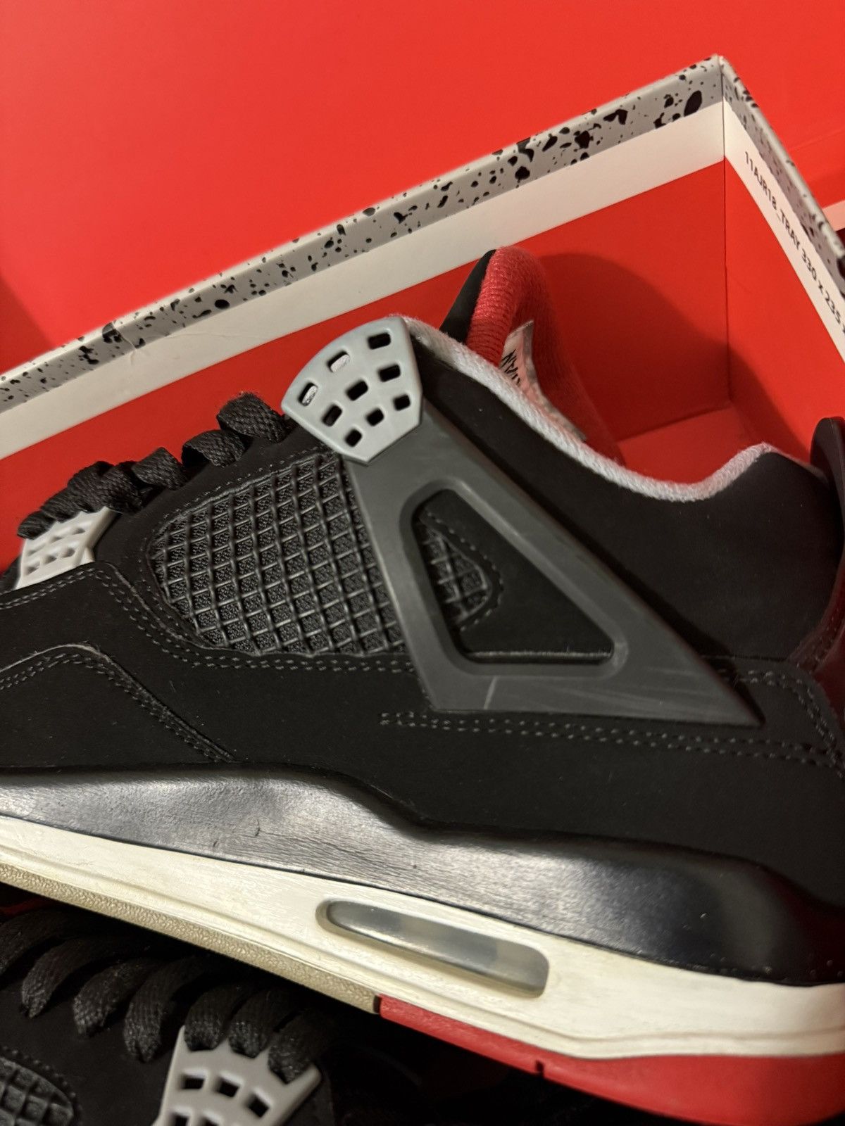 Jordan Brand Jordan 4 Retro OG ‘Bred’ (2019) Size US 8.5 / EU 41-42 - 13 Thumbnail