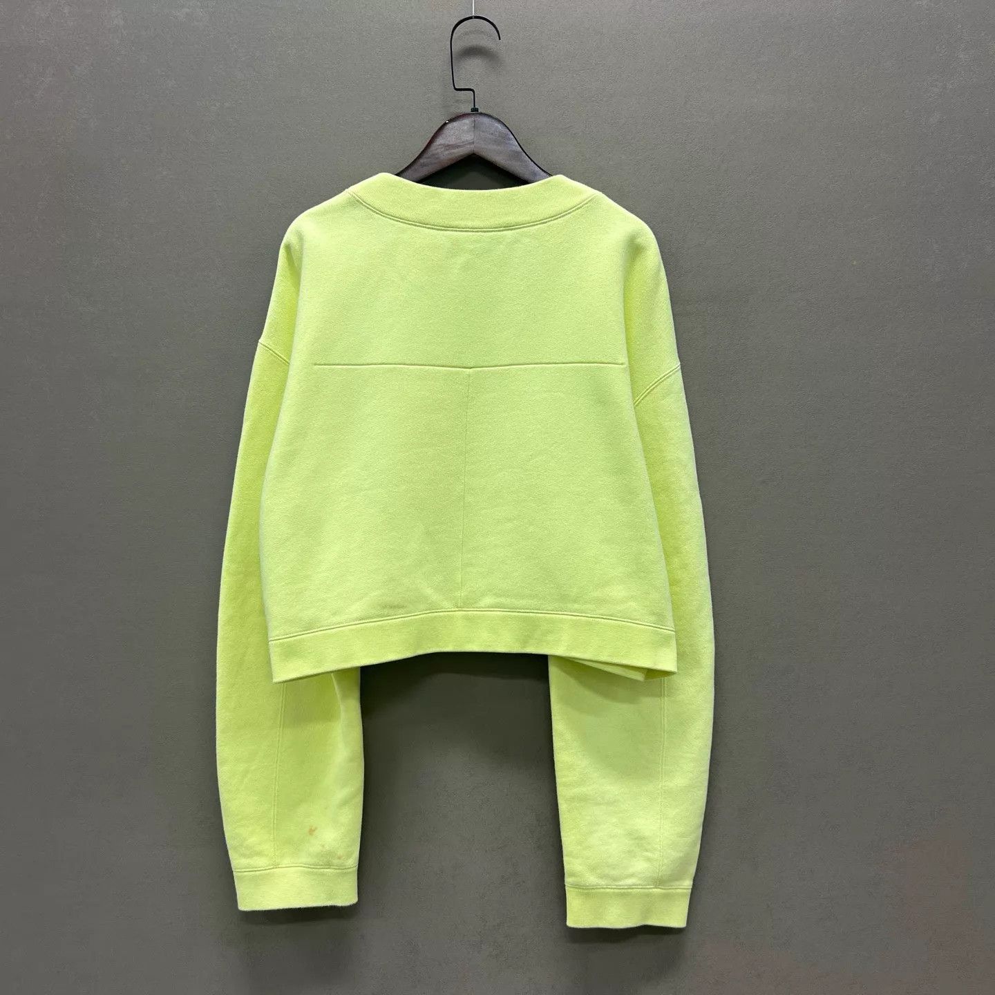 Alexander Wang Alexanderwang Neon Green Sweatshirt M 99 New Size M / US 6-8 / IT 42-44 - 2 Thumbnail