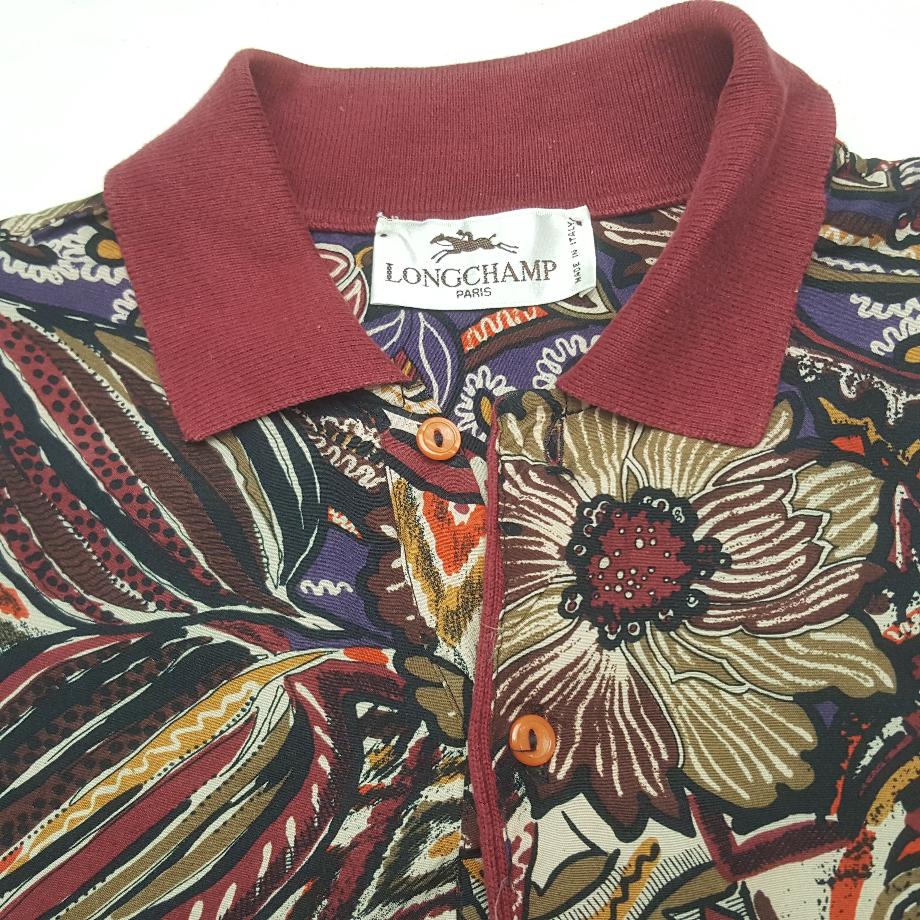 Longchamp Vintage Longchamp Coogi Style Polos RR10 Size US XL / EU 56 / 4 - 4 Thumbnail