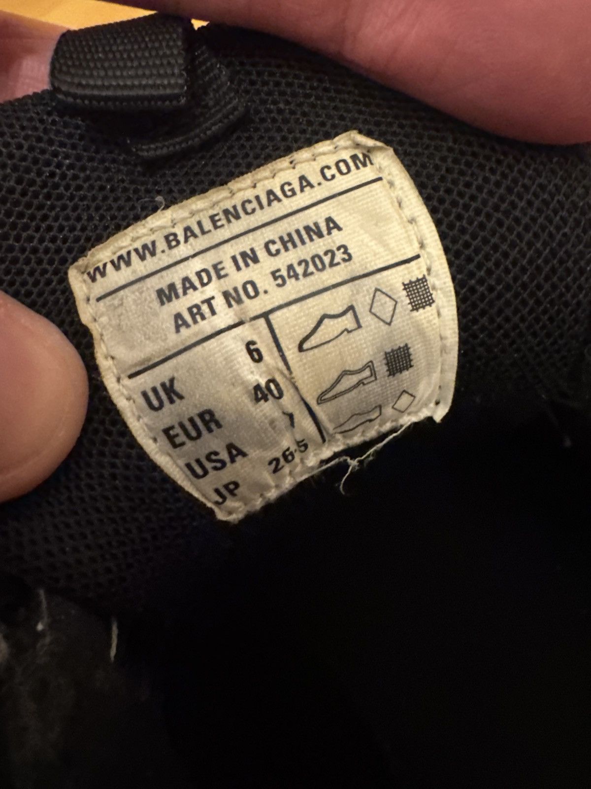 Balenciaga Balenciaga Track Triple Black Size US 7 / EU 40 - 16 Thumbnail