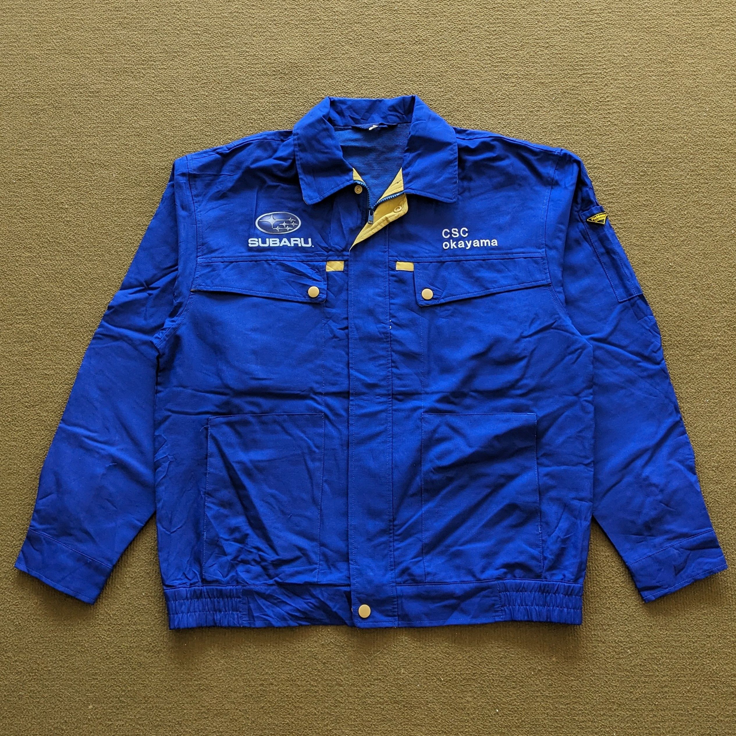Vintage Vintage SUBARU Motorsports Racing Custom Jacket Size US M / EU 48-50 / 2 - 2 Thumbnail