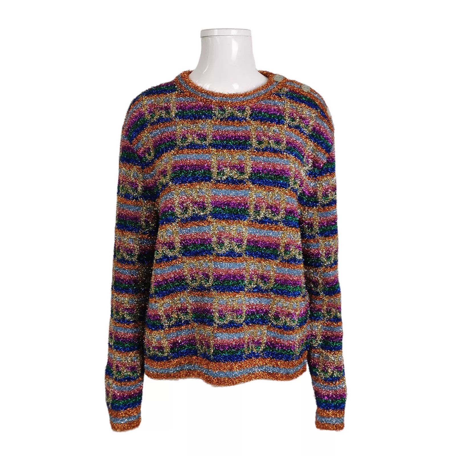 Gucci Gucci Women's Crewneck Knit Sweater Size S / US 4 / IT 40 - 1 Thumbnail