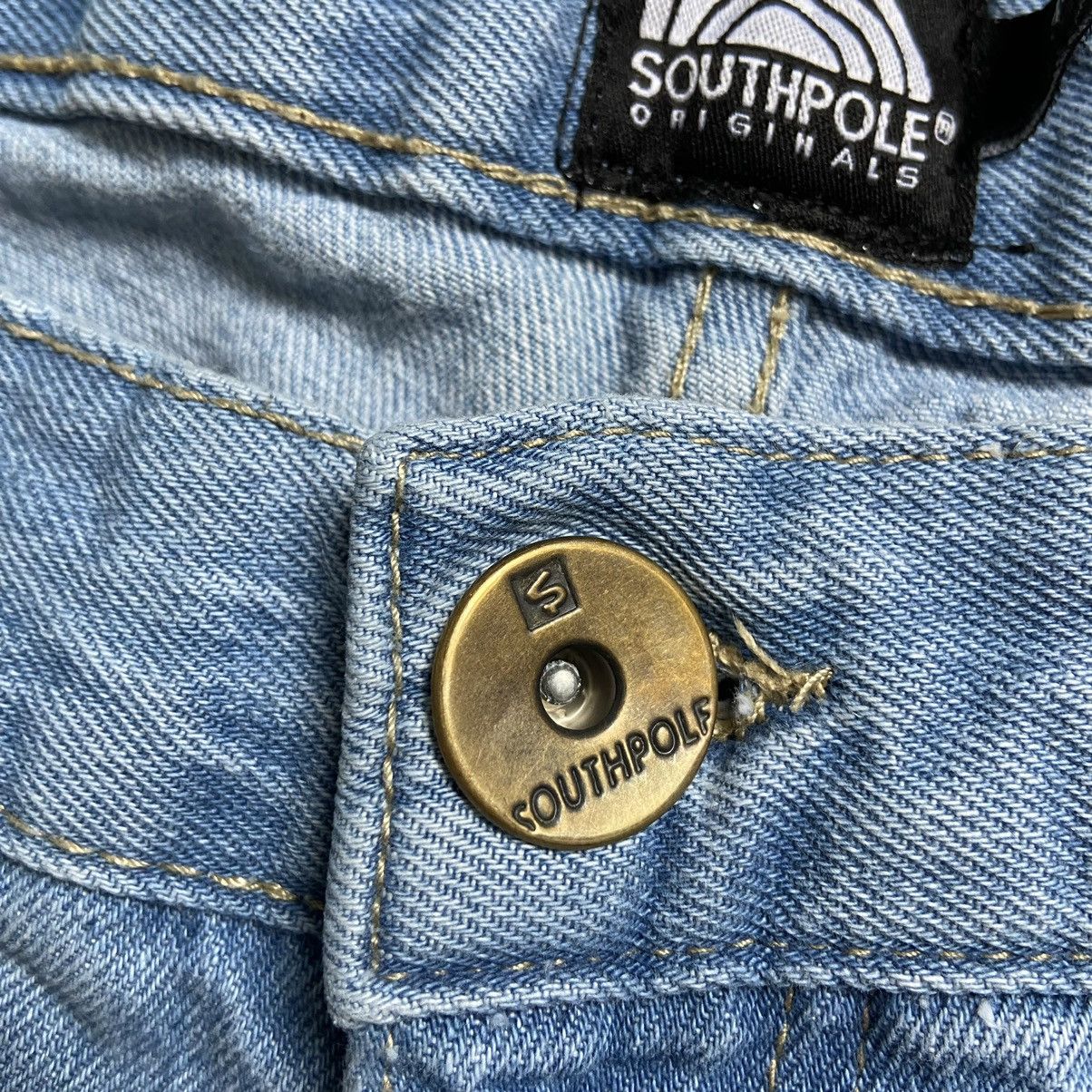 Southpole × Vintage Southpole Vintage Jeans Baggy Denim Pants Streetwear Size US 34 / EU 50 - 10 Thumbnail