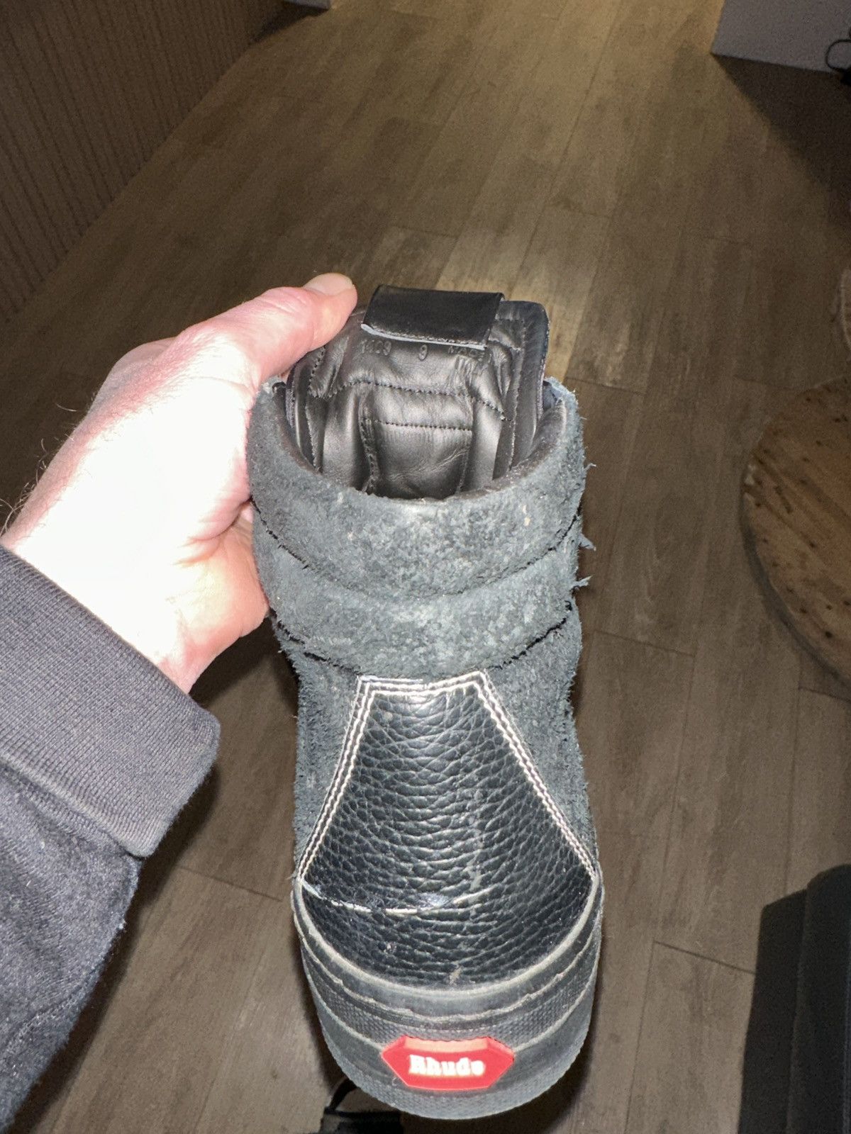 Rhude Rhude Rh1 High Sneakers Black - Size US 9 / EU 42 - 5 Thumbnail