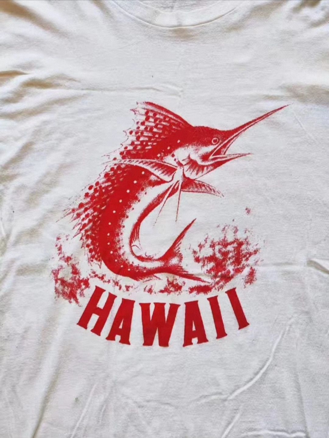 Hanes 70s Archive Hawaii Sailfish T-shirt Size US L / EU 52-54 / 3 - 2 Thumbnail