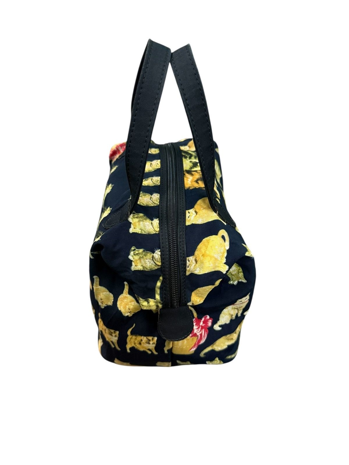 Versace Jeans Couture RARE VINTAGE VERSACE 90s REALIZZATO ALL ABOUT CATS HANDBAG Size ONE SIZE - 8 Thumbnail