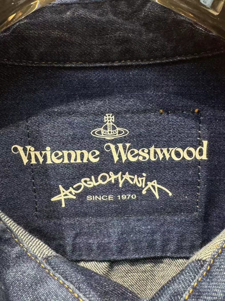 Vivienne Westwood Vivienne Westwood Denim Shirt Jacket Size M Size US M / EU 48-50 / 2 - 3 Thumbnail