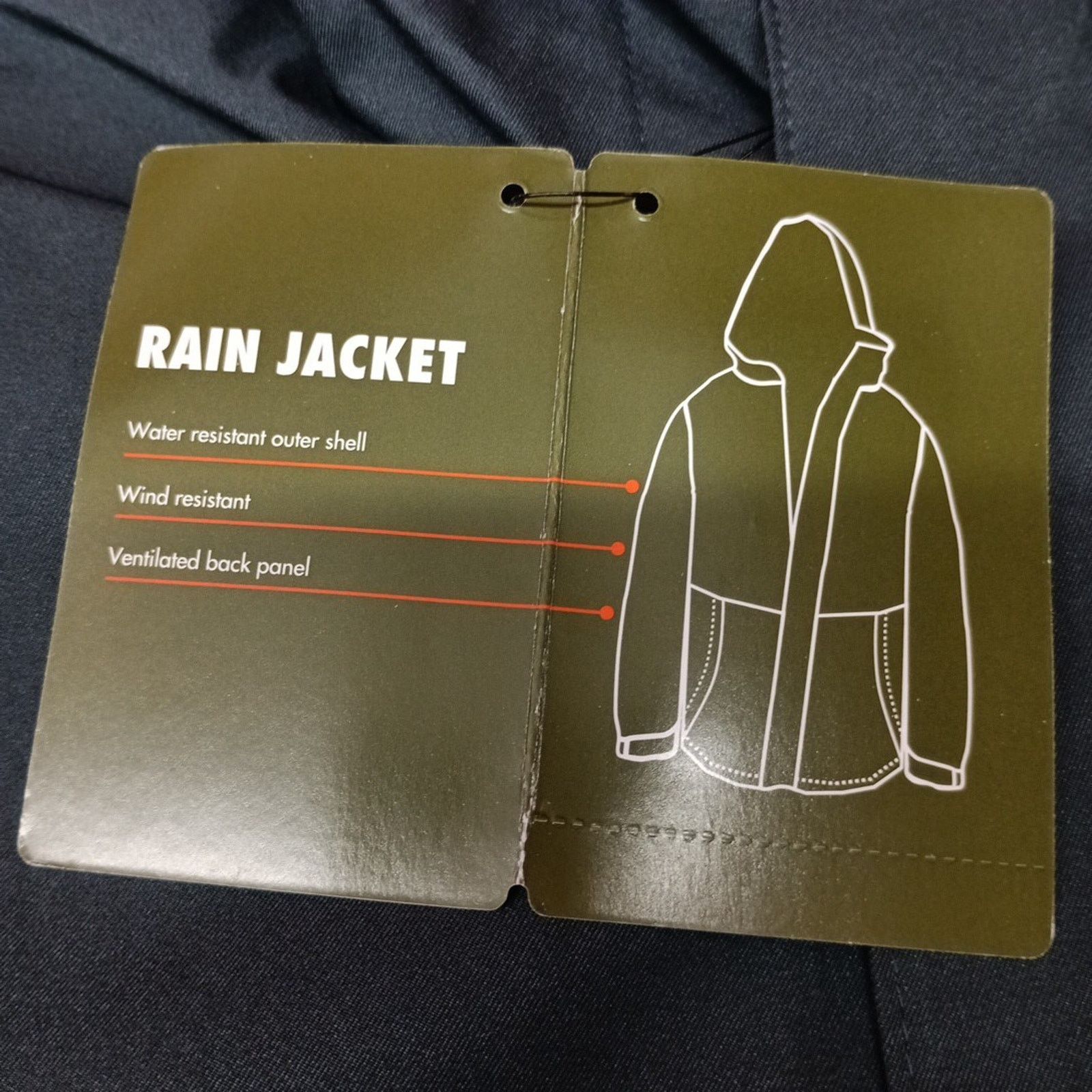 Other Ozark Trail Rain Jacket Men's Size L Gray Waterproof Hooded Size US L / EU 52-54 / 3 - 5 Thumbnail
