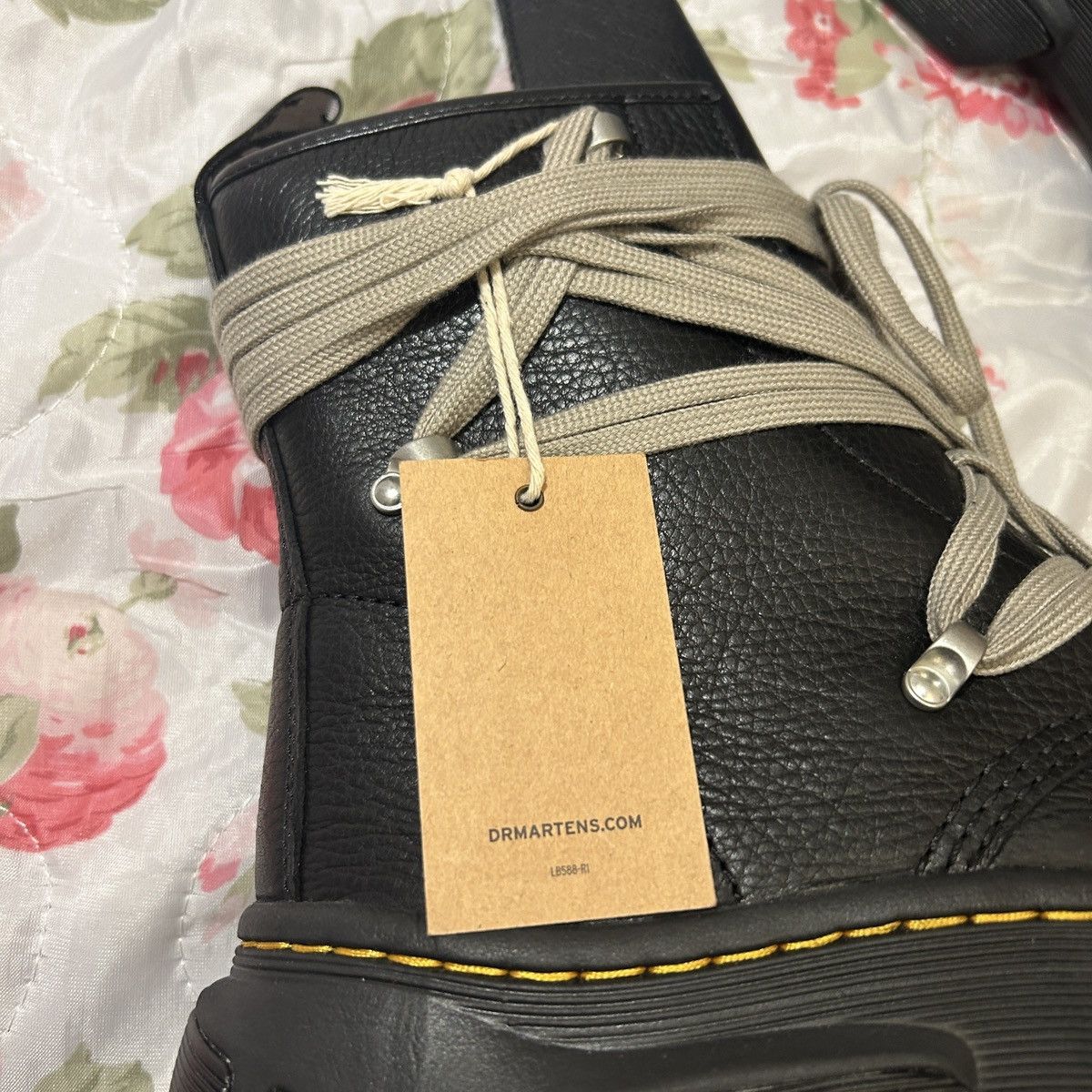Rick Owens x Dr.Martens Mega Lace Boots DMXL 1460