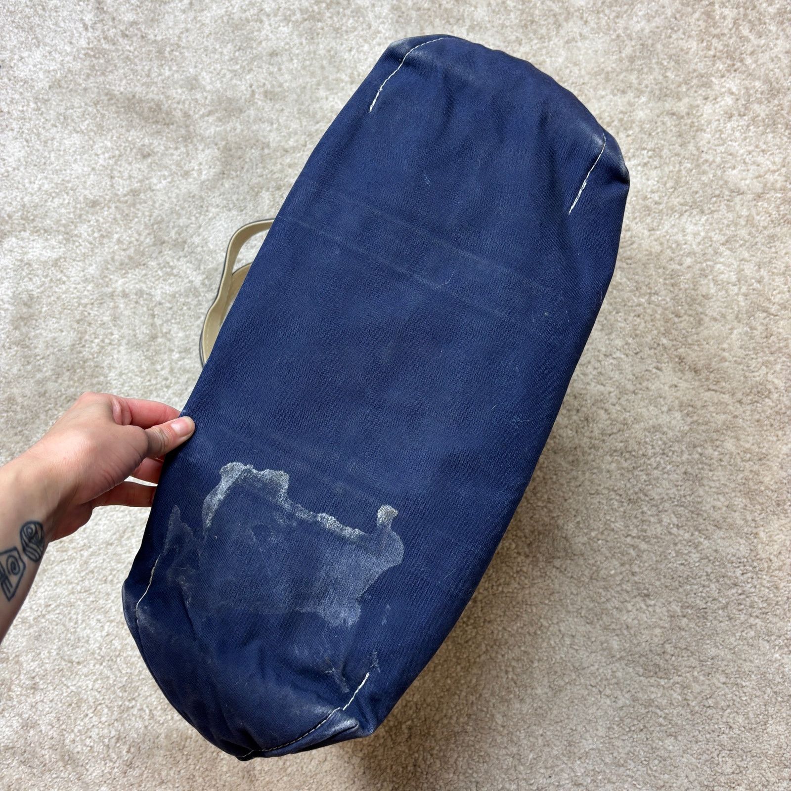 L.L. Bean × Vintage Vintage LL Bean Boat and Tote Embroidered Zip Top Bag 23x10 Size ONE SIZE - 4 Thumbnail