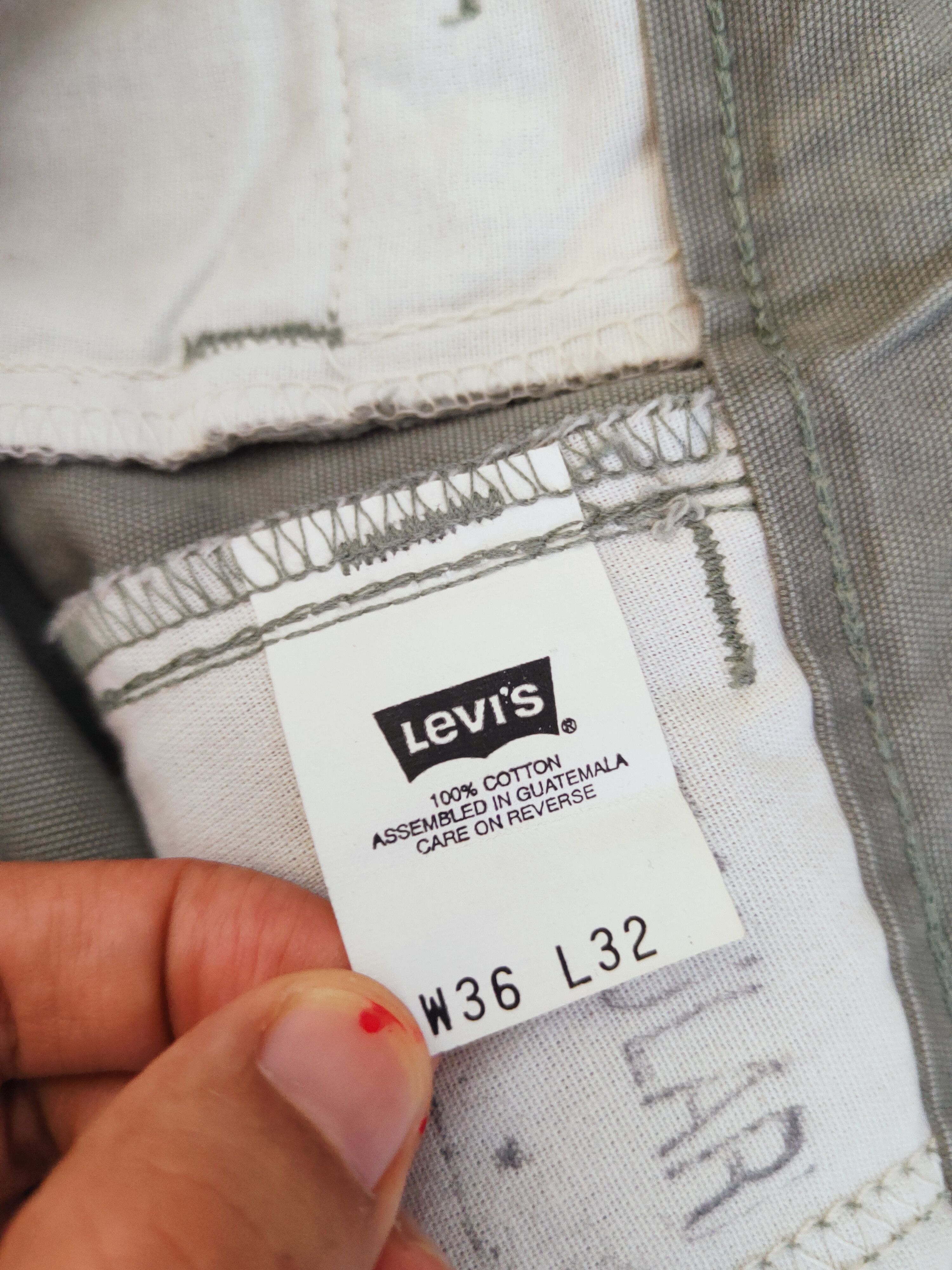 Levi's Levi's Green vintage Tactical Cargo Pants #W319 Size US 36 / EU 52 - 14 Thumbnail
