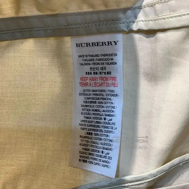Burberry Burberry Khaki Cotton Trench Coat for Women. Size M / US 6-8 / IT 42-44 - 8 Thumbnail