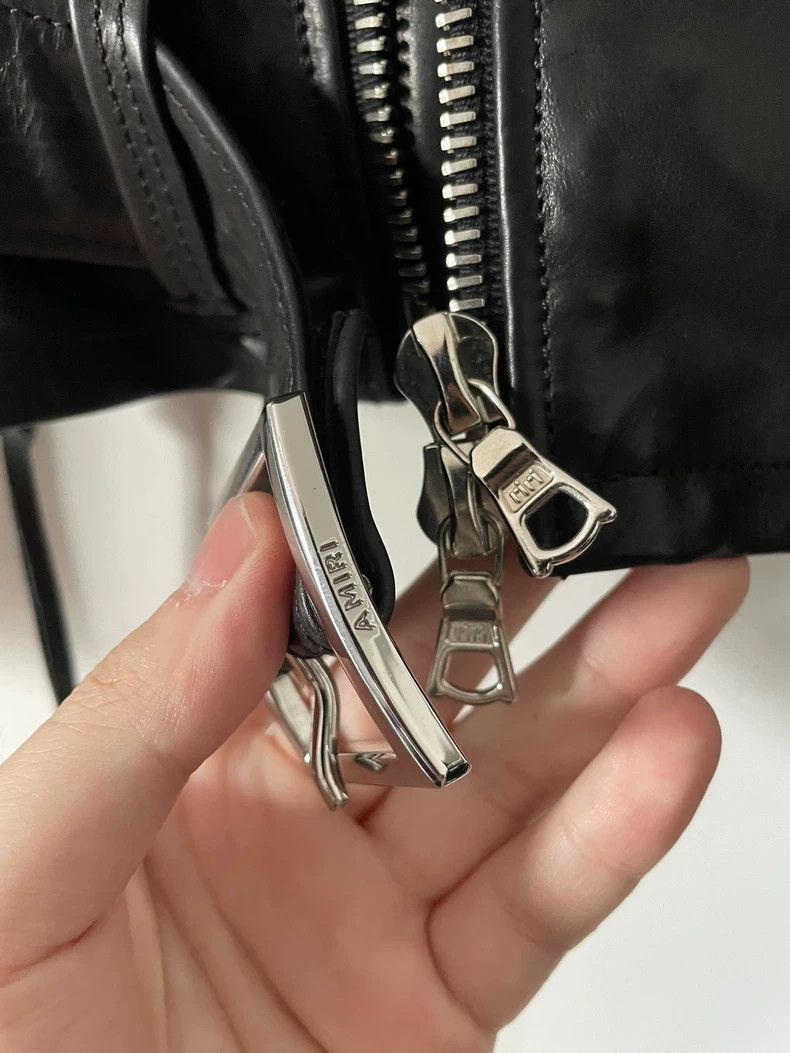Amiri Amiri Leather Jacket Size US M / EU 48-50 / 2 - 6 Thumbnail