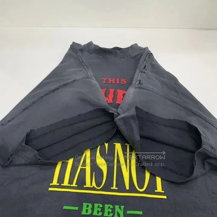 Balenciaga Balenciaga Graphic Print Oversized T. Size US M / EU 48-50 / 2 - 2 Thumbnail