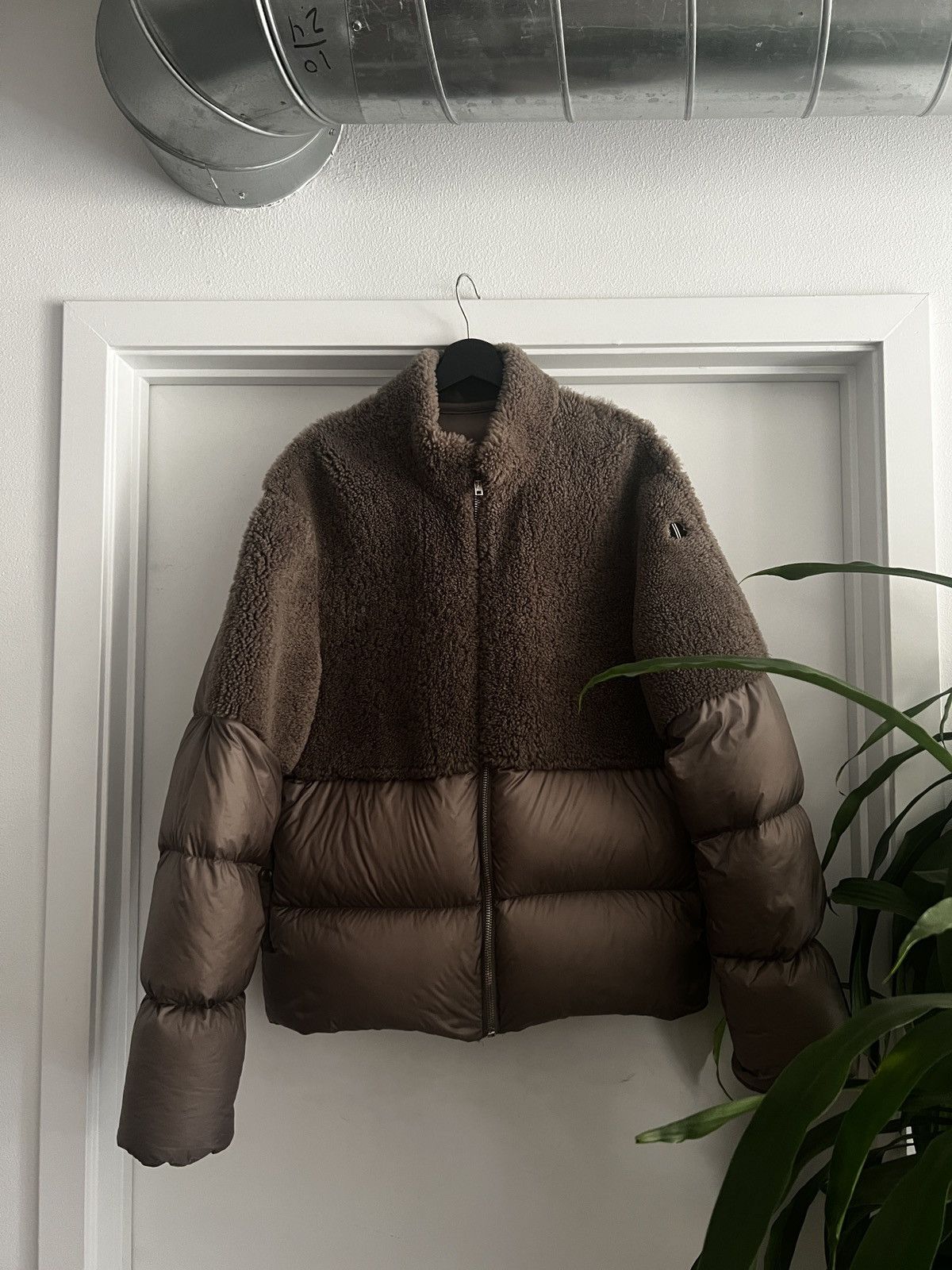 Moncler × Rick Owens Coyote GIUBBOTTO Rick Owens Black Moncler Edition Down Coyote Jacket Rick Owens