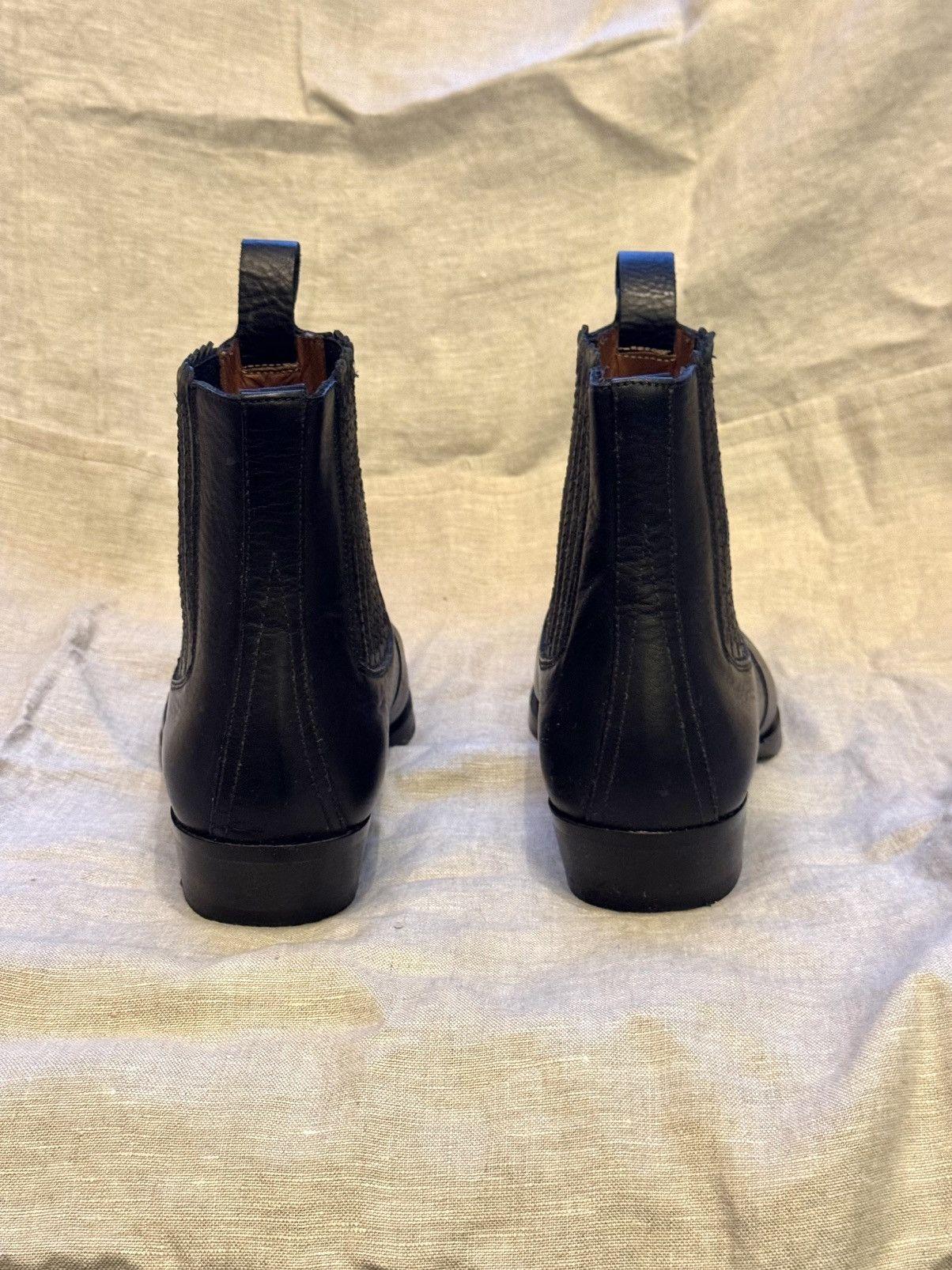 Givenchy black leather givenchy western boots 40 it men Size US 7 / EU 40 - 12 Thumbnail