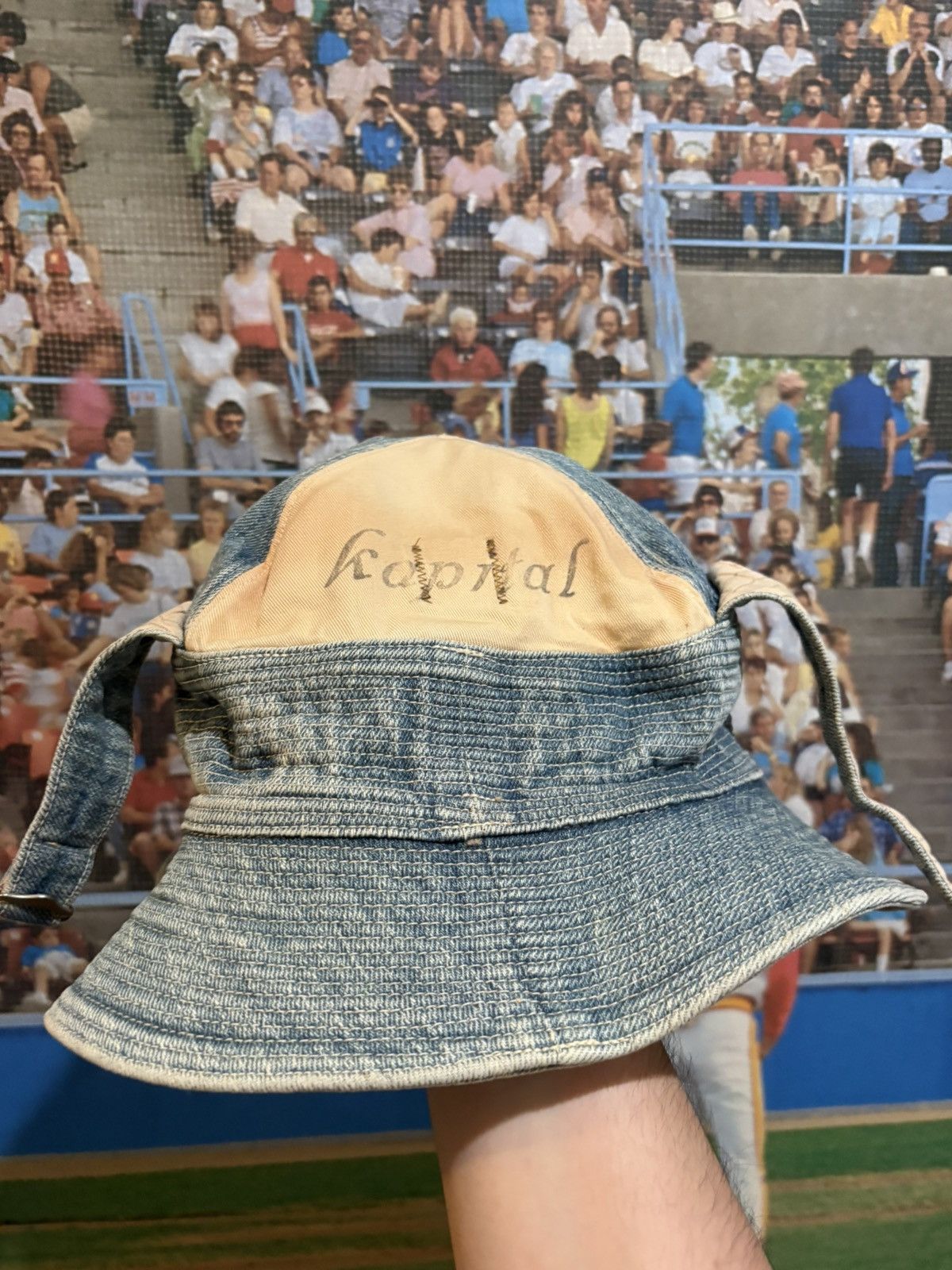 Kapital Kapital denim bucket hat Size ONE SIZE - 1 Thumbnail