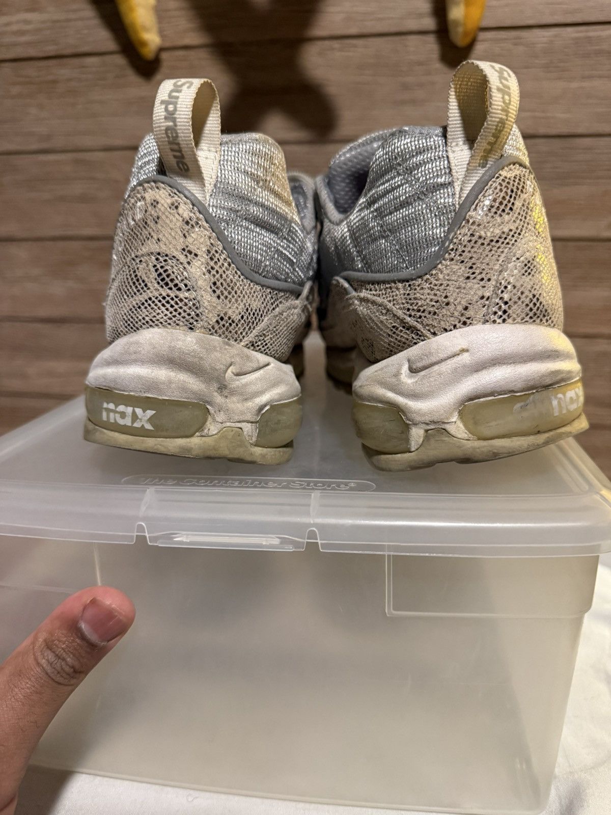 Nike × Supreme Nike Supreme Air Max 98 snakeskin Size US 10.5 / EU 43-44 - 4 Thumbnail