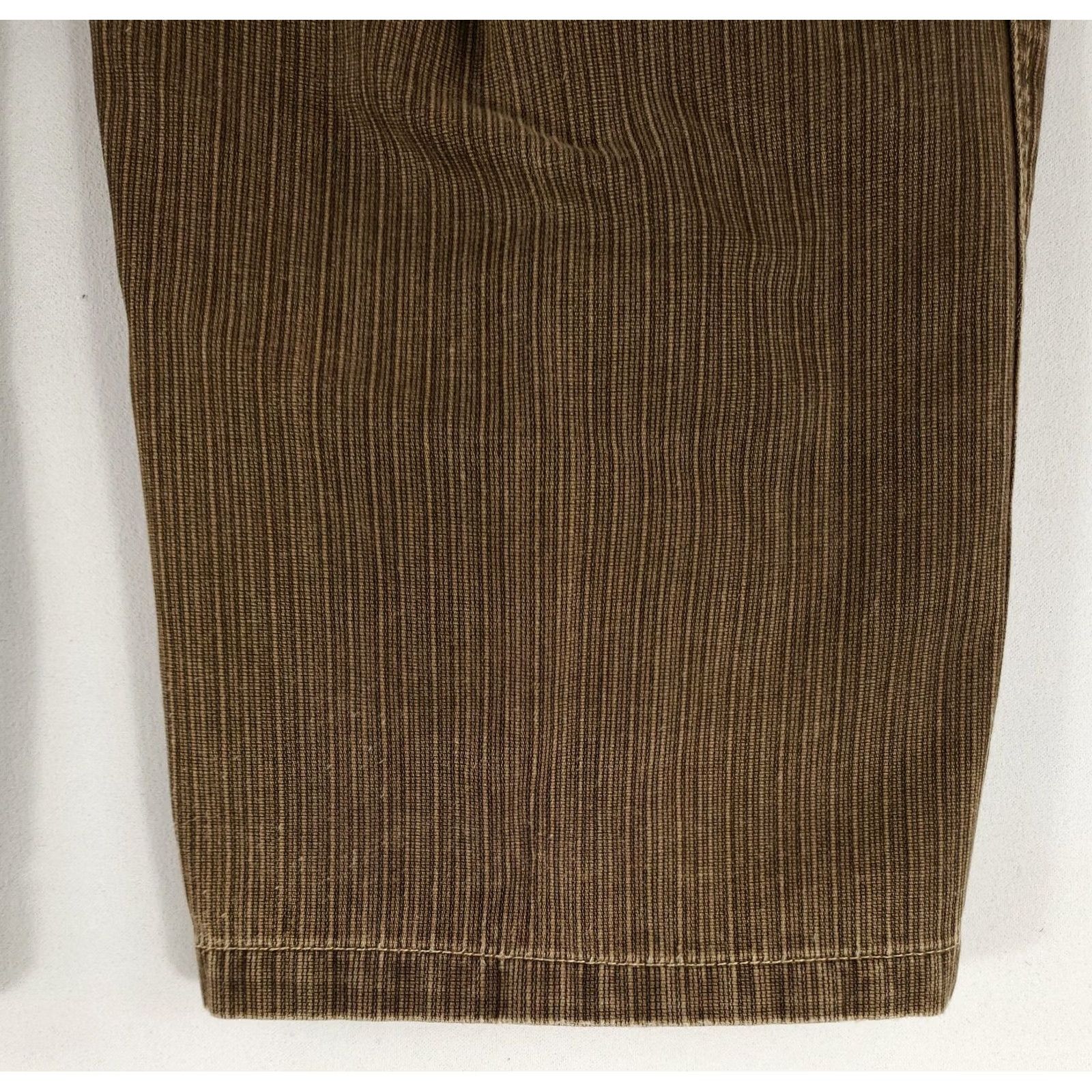 Vintage VINTAGE Kuhl Exile Kord PANTS Brown Striped Mens 34x32 Inseam 32 Waist 35 Regular Chino Boys? Size US 34 / EU 50 - 3 Thumbnail