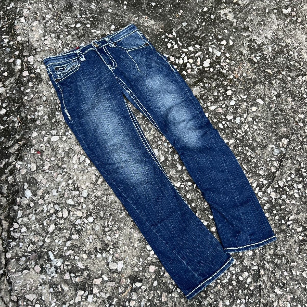 True Religion “TRUE RELIGION” SUPER T JEANS Size 32" / US 10 / IT 46 - 3 Thumbnail