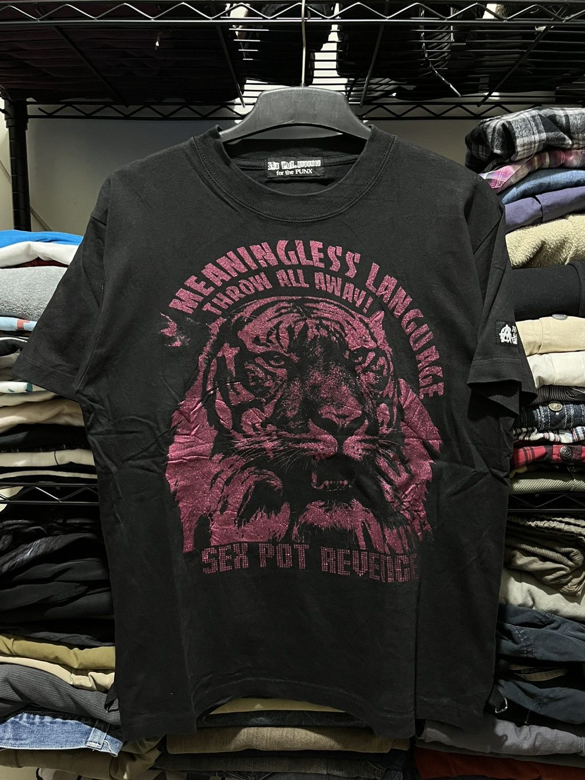 Japanese Brand Rare 🔥 Sex Pot Revenge Punk Tee Size US M / EU 48-50 / 2 - 1 Thumbnail