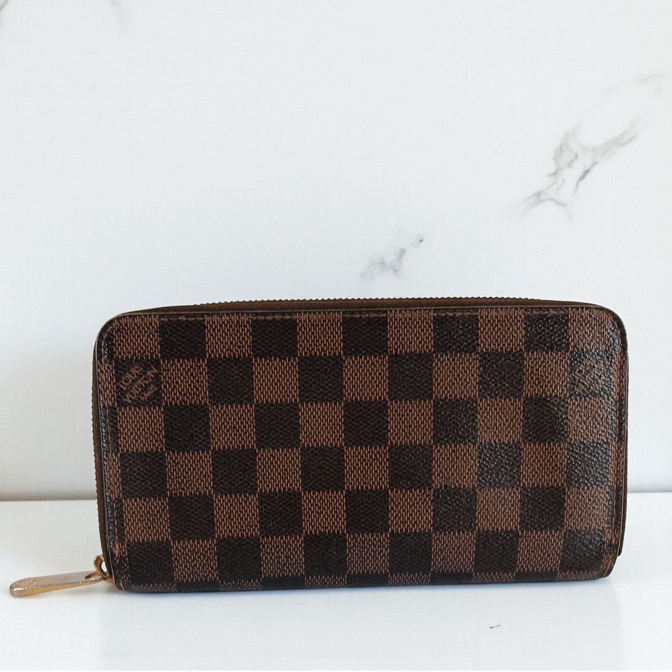 Louis Vuitton Louis Vuitton Damier Ebene Zippy Wallet Size ONE SIZE - 13 Thumbnail