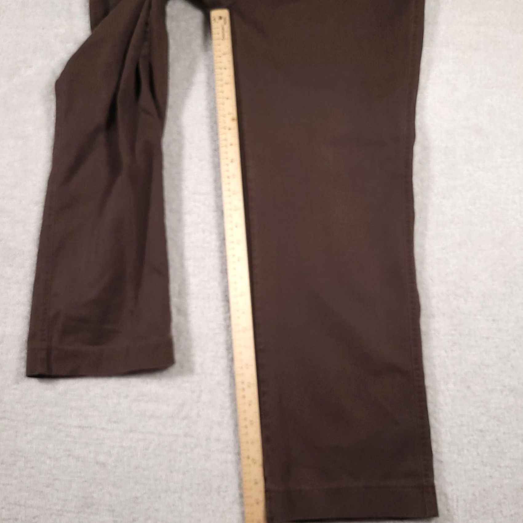 Vintage VINTAGE Riders Casuals Pants Women's 18 Brown High Rise Relaxed Straight Leg Pants Size 40" / US 18 - 7 Thumbnail