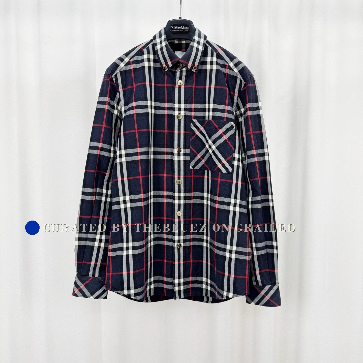 Burberry Burberry Check Long Sleeve Shirt Size US S / EU 44-46 / 1 - 1 Thumbnail
