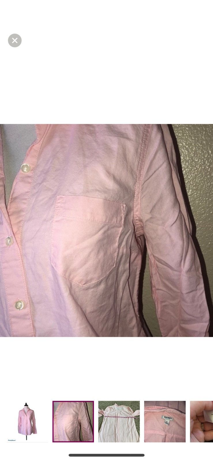 Old Navy Old navy small long sleeve oxford button down Size S / US 4 / IT 40 - 4 Thumbnail