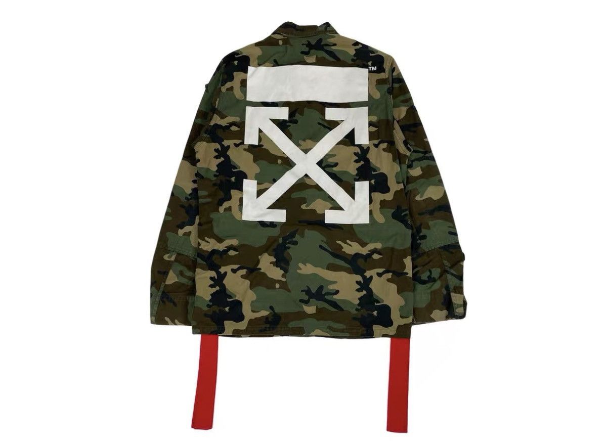 Off-White Off-White Medal Ribbon Arrow Camo Jacket J31 Size US XS / EU 42 / 0 - 2 Thumbnail