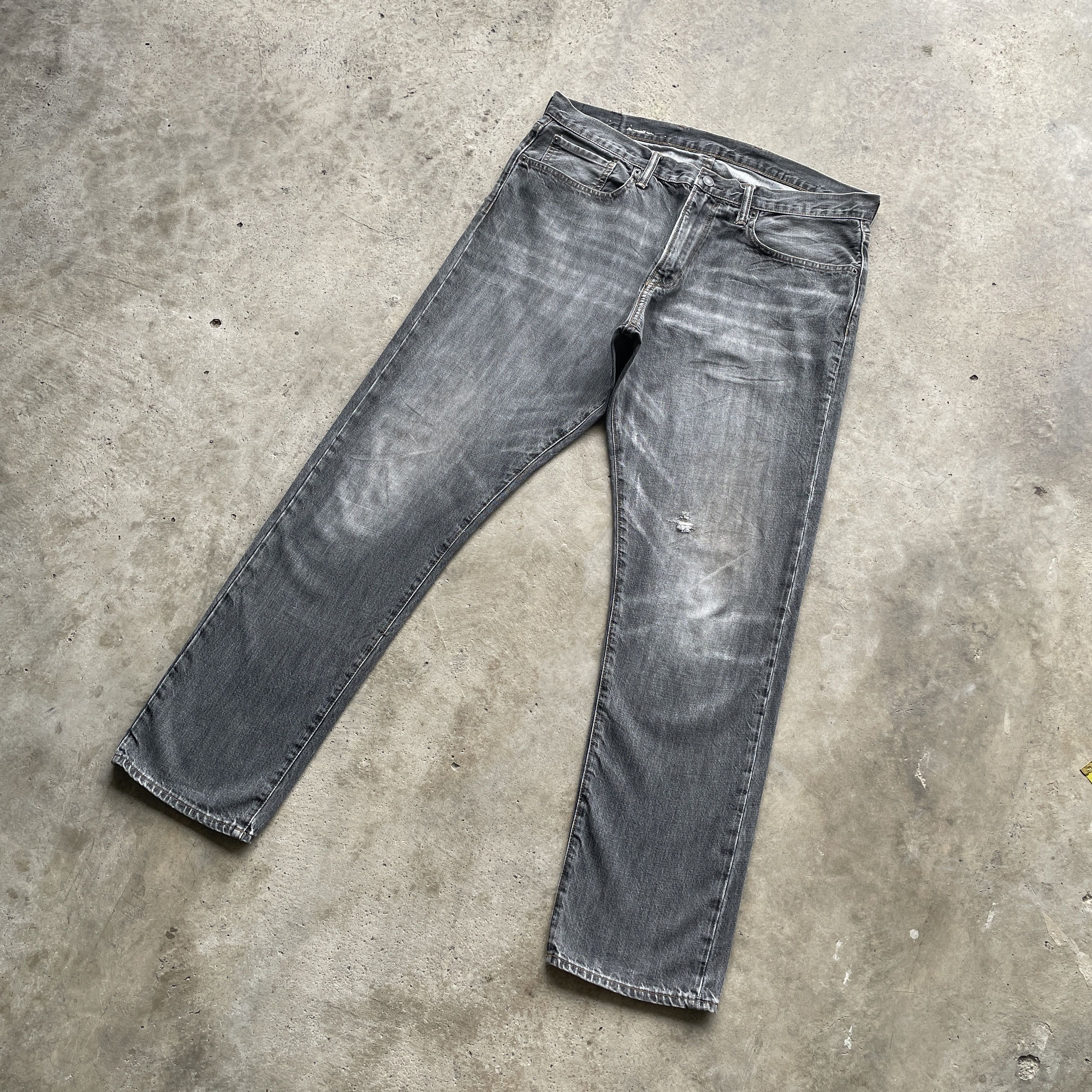 Gap W38x33 VINTAGE GAP BLACK FADED JEANS PANTS DENIM Size US 38 / EU 54 - 1 Thumbnail
