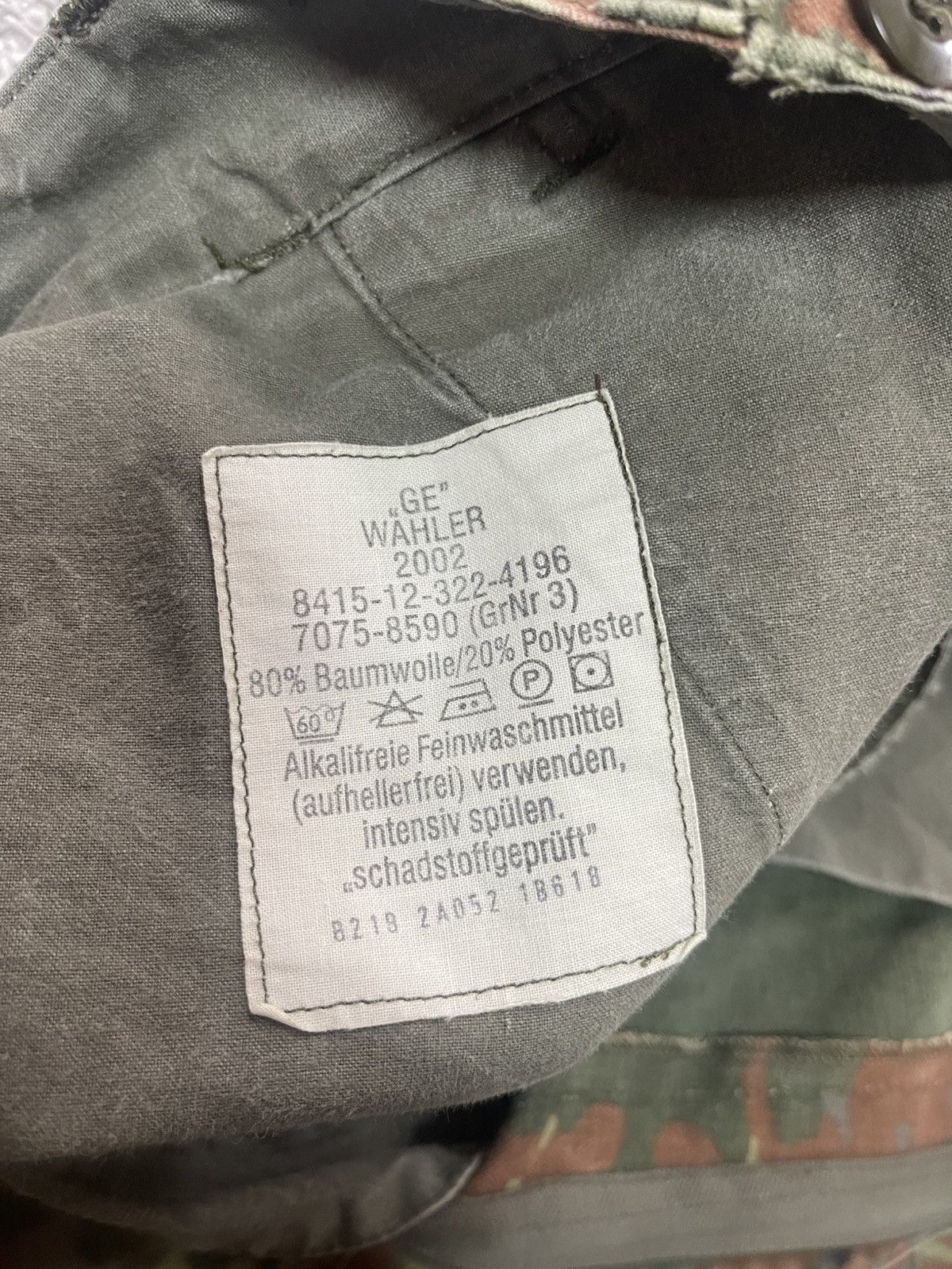 Vintage VINTAGE MILITARY CARGO COMBAT PANTS SIZE 32 Size US 33 - 11 Thumbnail