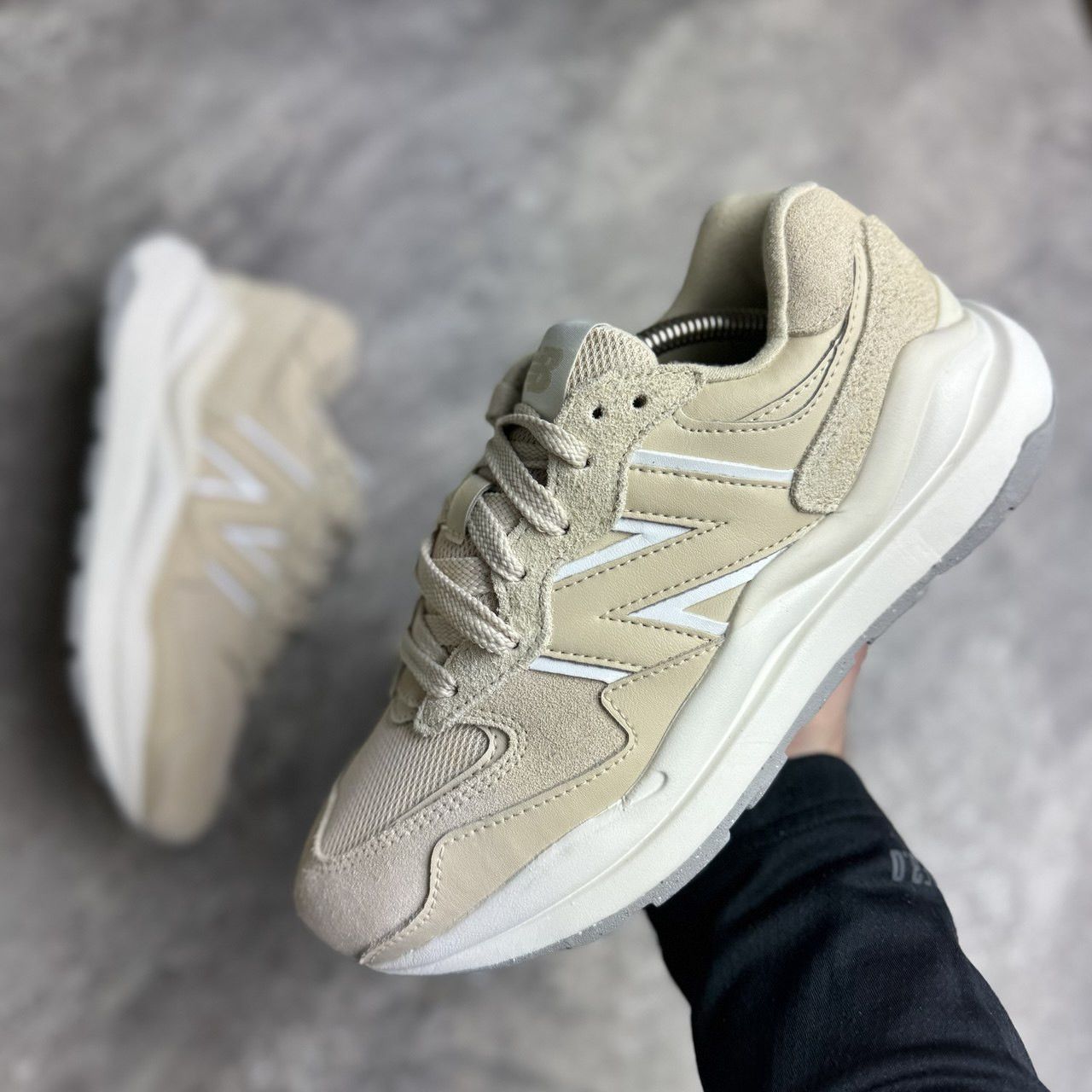 New Balance New Balance 5740 Beige / Cream – New (No Box) Size US 7.5 / IT 37.5 - 1 Thumbnail