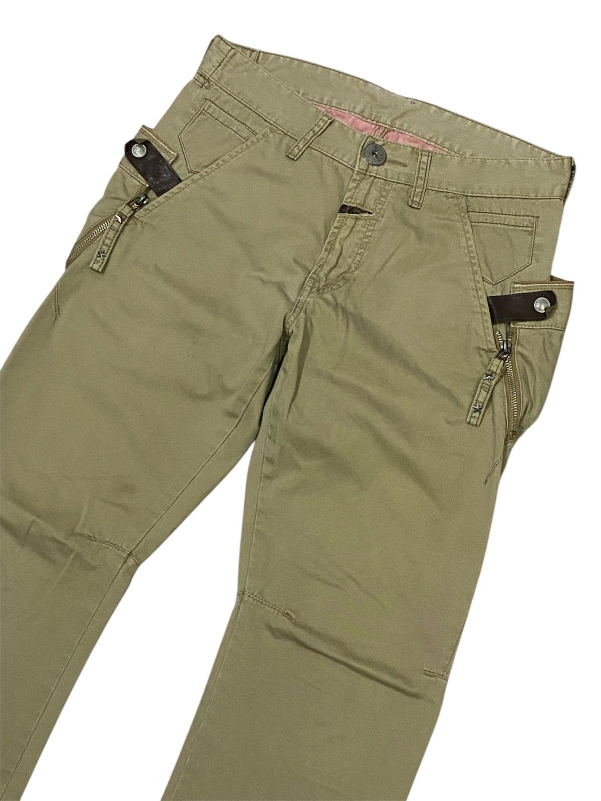 Marithe + Francois Girbaud Marithe Francois Girbaud Double Waist Cropped Pants Size US 30 / EU 46 - 10 Thumbnail