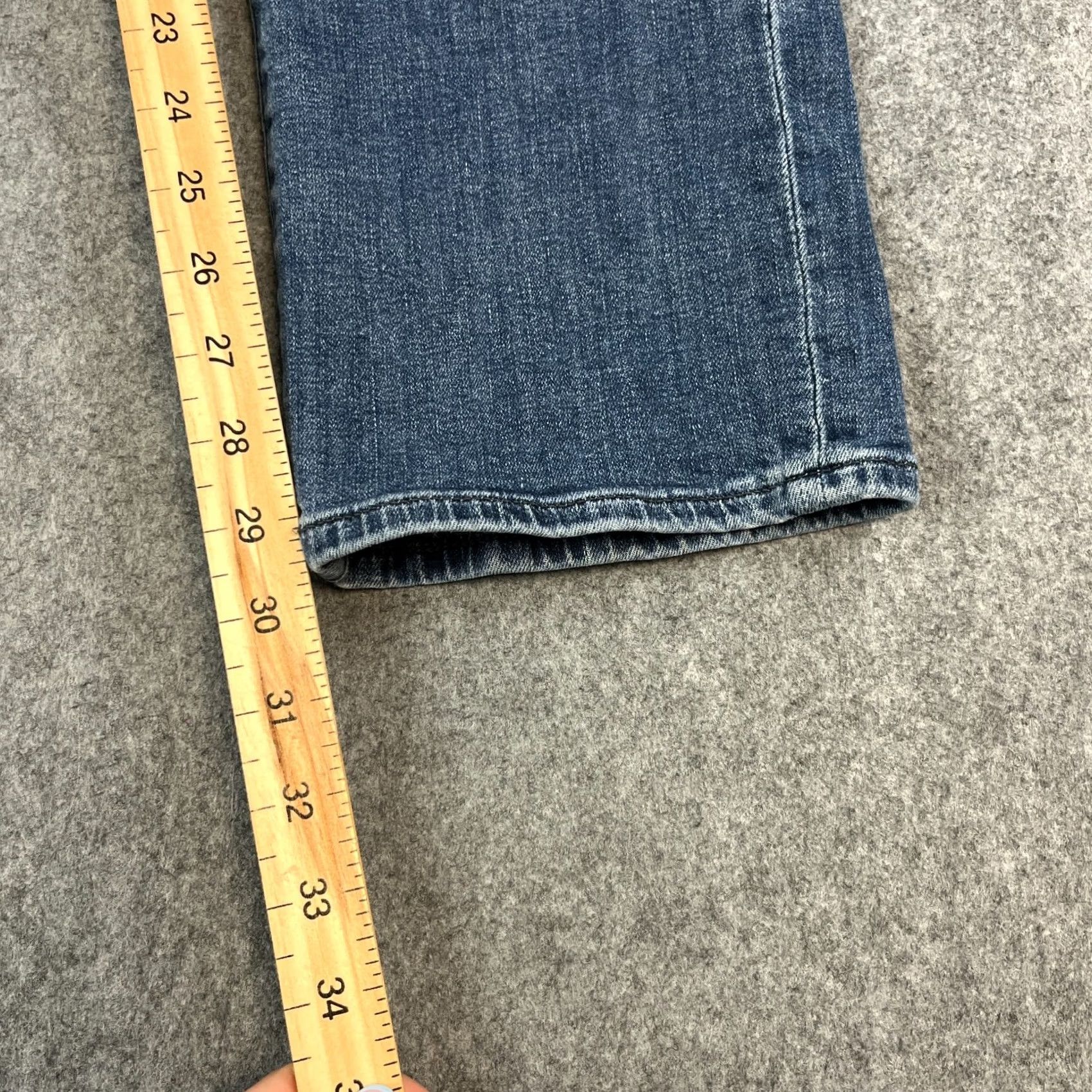 Hugo Boss HUGO BOSS Jeans Tapered 34 Regular 32 Regular Blue Denim Stretch 5-Pocket Mens Maine Size US 34 / EU 50 - 4 Thumbnail