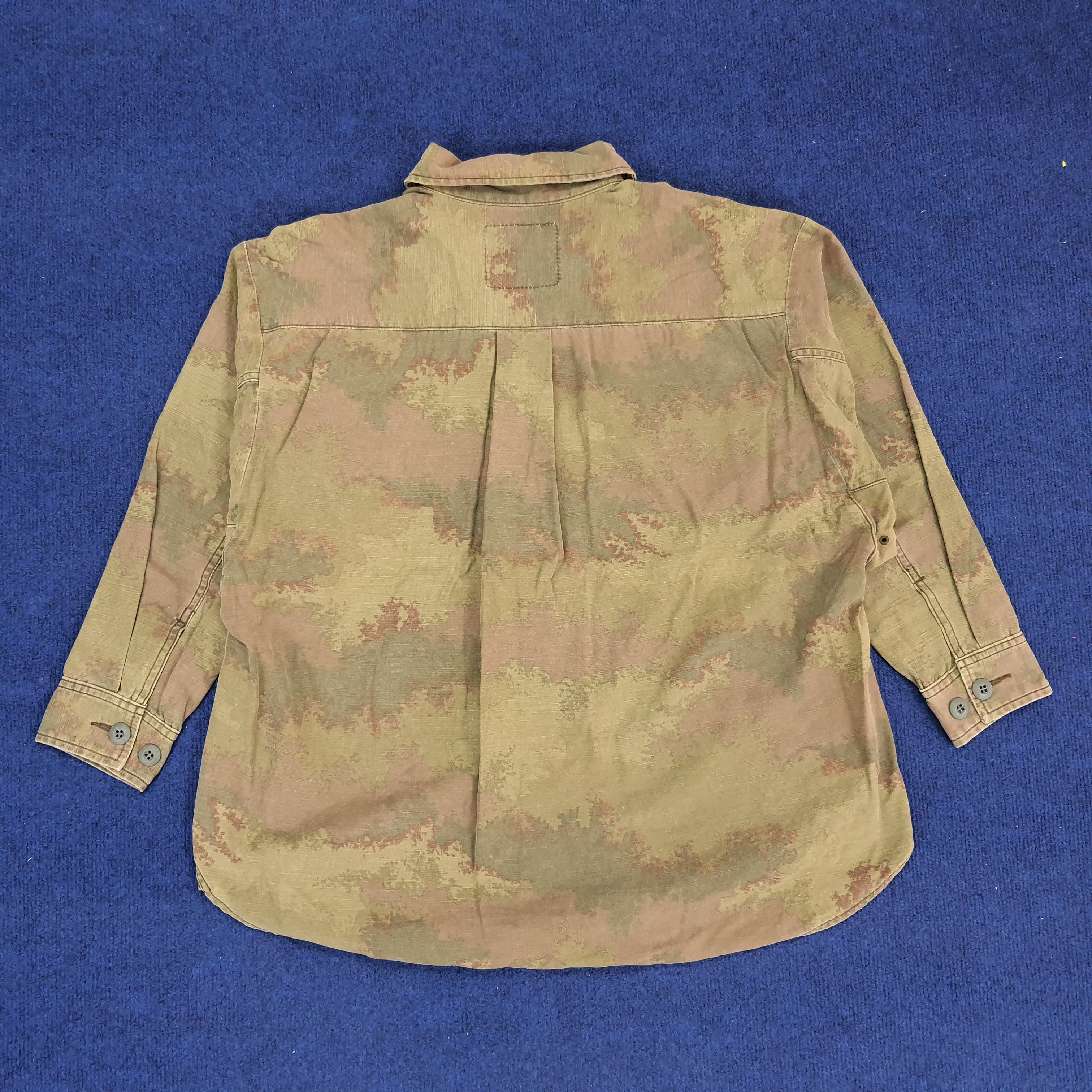 Vintage Vintage RNA Republic Inc. Military Style Shirt Size US L / EU 52-54 / 3 - 3 Thumbnail