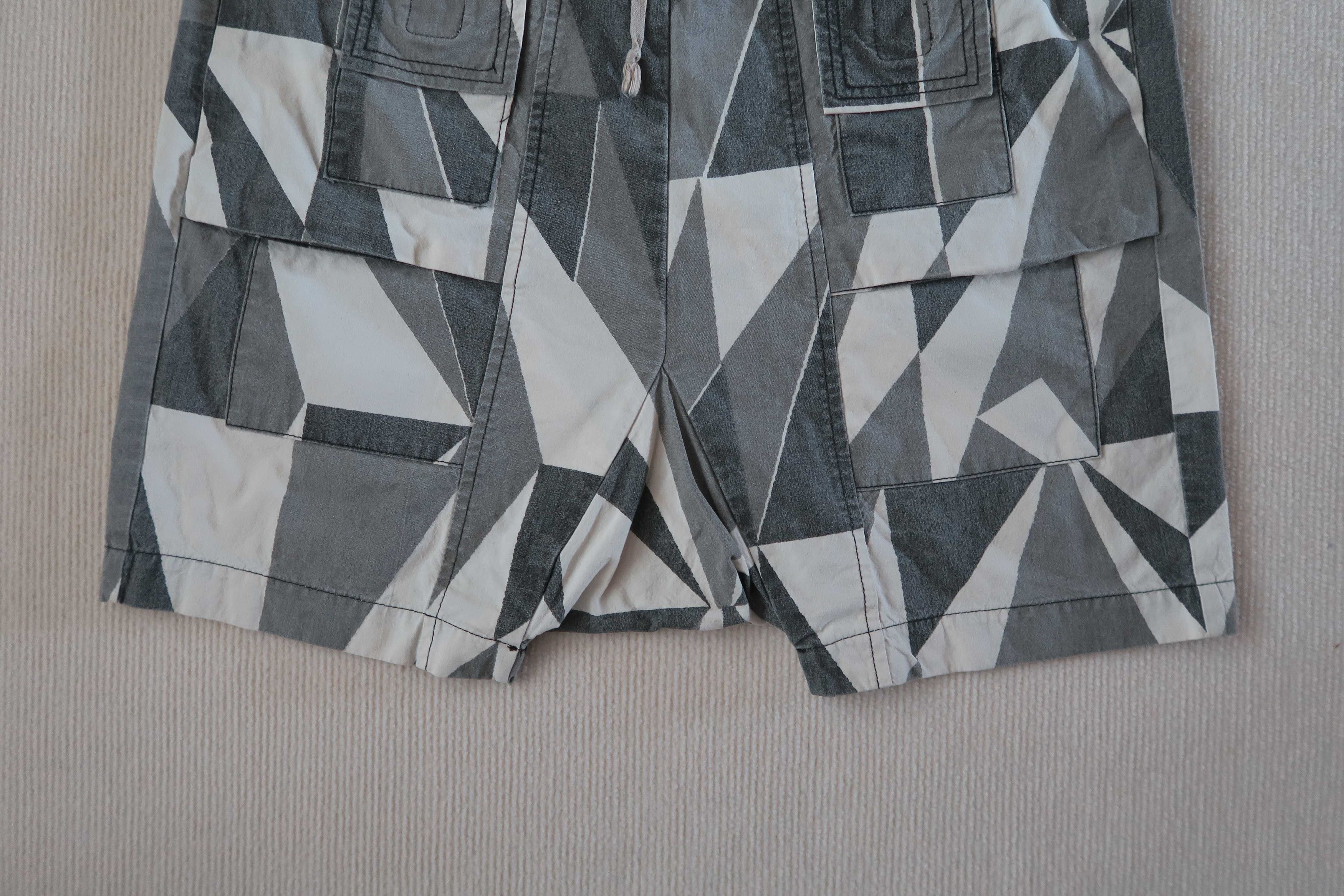 Rick Owens Drkshdw Rick Owens Drkshdw Geometric Creatch Pod Shorts Size US 34 / EU 50 - 2 Thumbnail