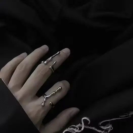 Jewelry Retro irregular ring Size ONE SIZE - 3 Thumbnail