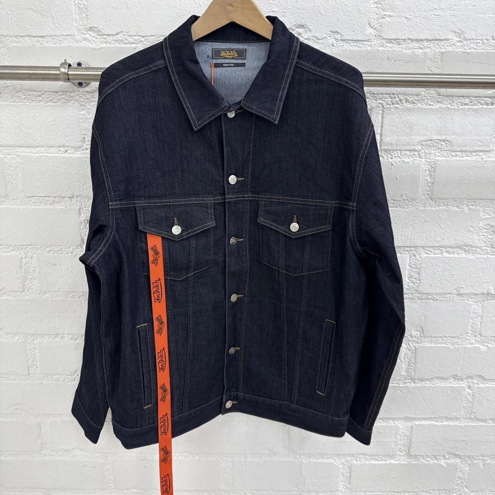 Von Dutch Von Dutch Made in Italy Indigo Denim Jacket Size Medium Size US M / EU 48-50 / 2 - 1 Thumbnail