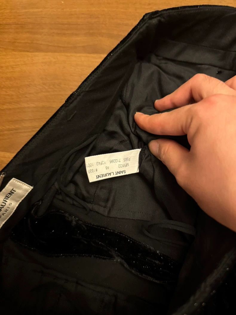 Saint Laurent Paris Saint Laurent Paris size US 46 22fw poster black velvet bab Size US 30 / EU 46 - 5 Thumbnail