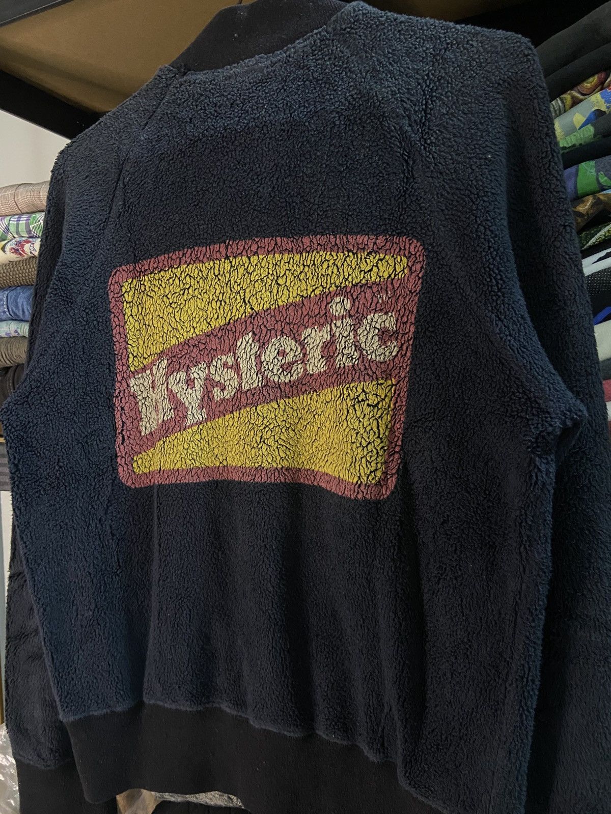 Hysteric Glamour × Japanese Brand Vintage Hysteric Glamour Fleece Jacket Sherpa Size US S / EU 44-46 / 1 - 3 Thumbnail