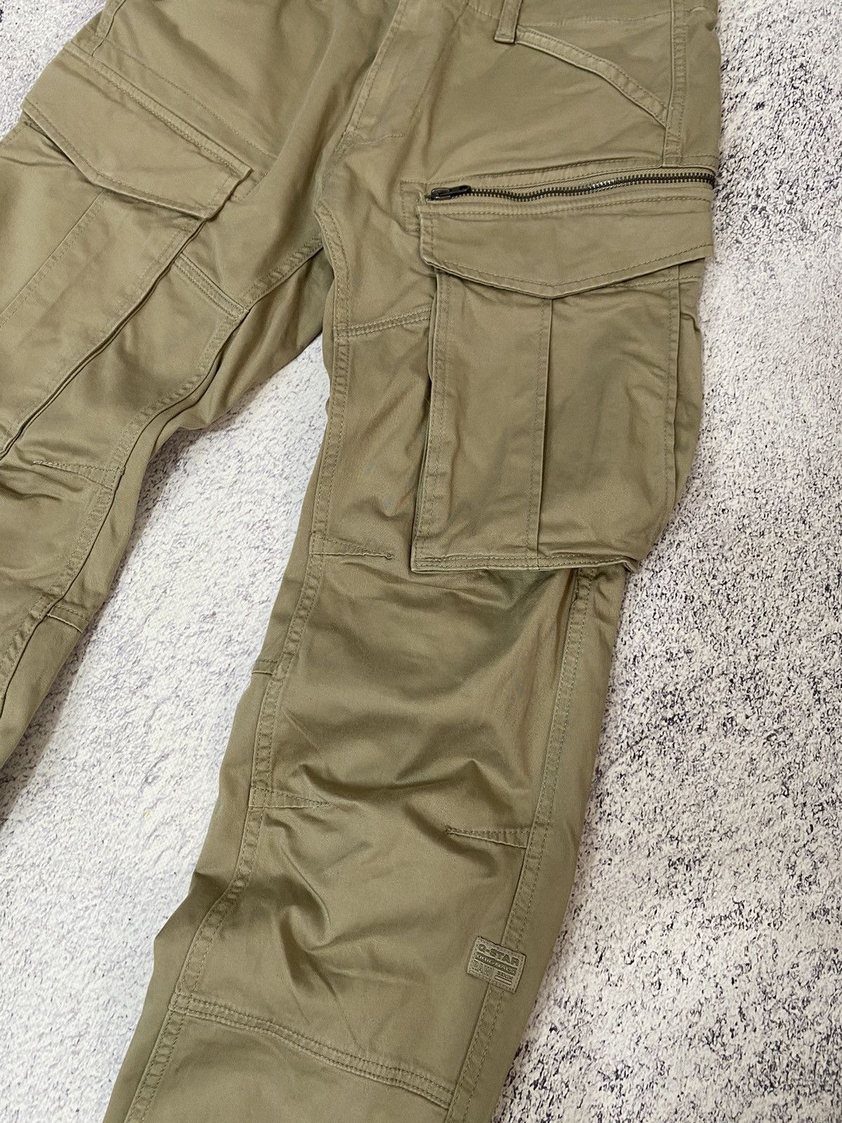 G-Star G-Star Raw Rovic Zip 3D Regular Tapered Cargo Utility Pants Size US 30 / EU 46 - 6 Thumbnail