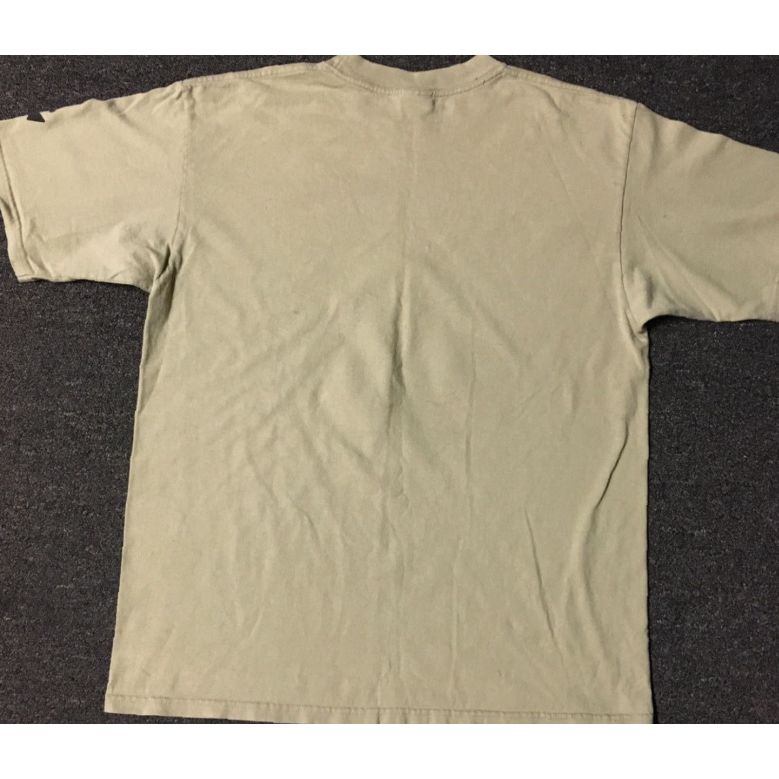 Vintage VINTAGE Yazbek The Fat Mermaid Mexico Shirt L Beige Short Sleeve Mermaid Humor 90s Grunge Beach Funny Joke T-Shirt Mens Size US L / EU 52-54 / 3 - 5 Thumbnail
