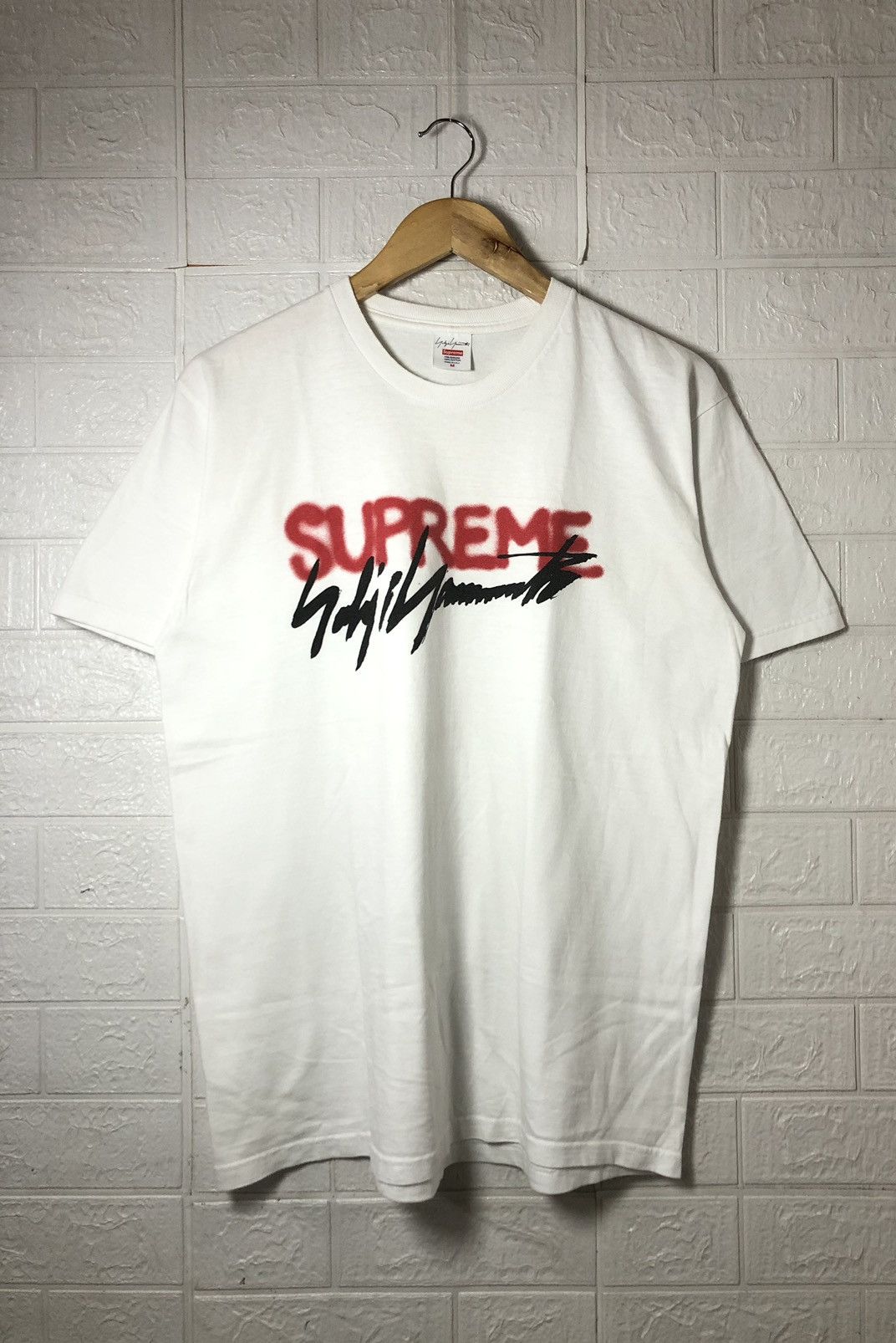 Streetwear × Supreme × Yohji Yamamoto Supreme x Yohji Yamamoto Tee 
