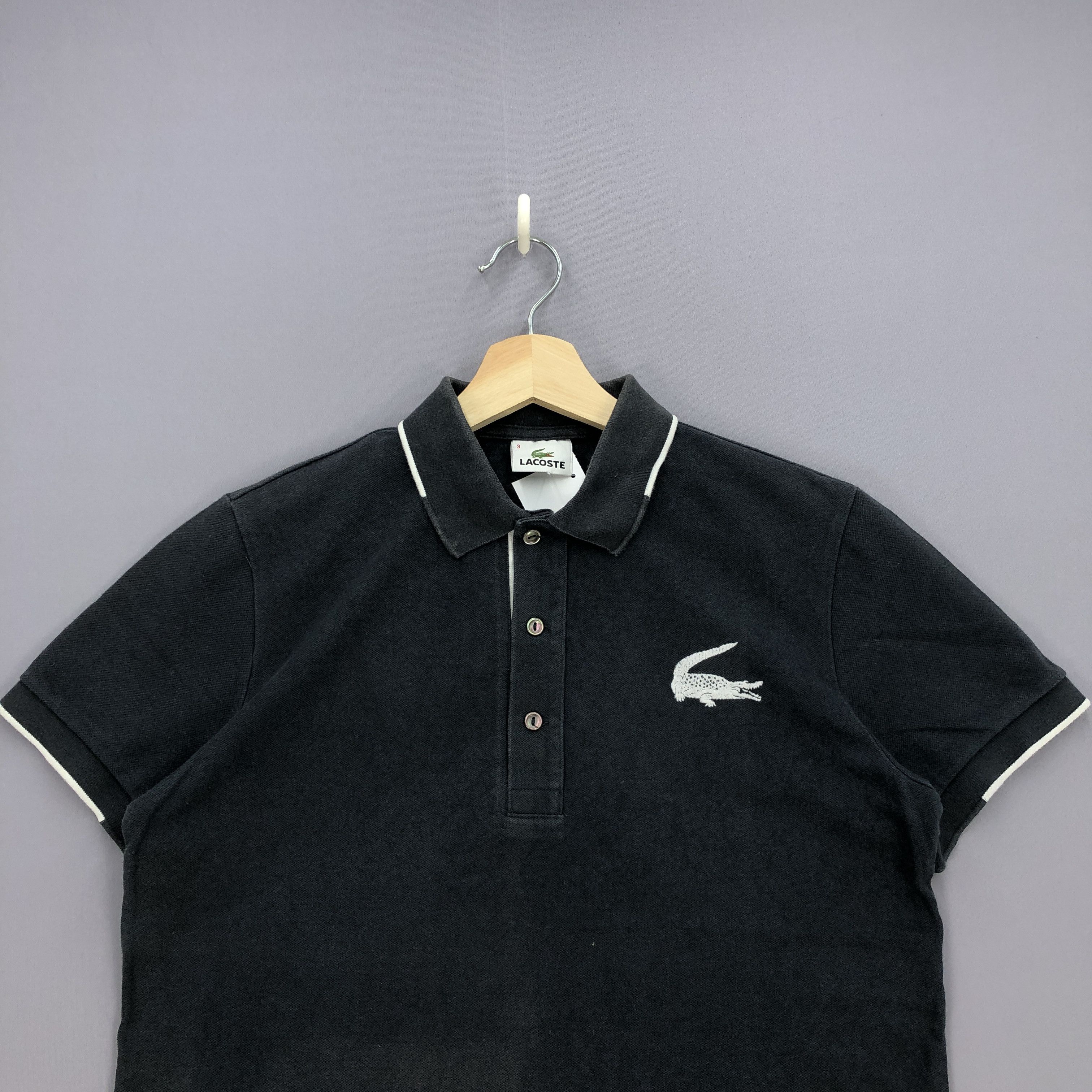 Lacoste Vintage Lacoste T Shirt Lacoste Polo Tee Size XS / US 0-2 / IT 36-38 - 2 Thumbnail